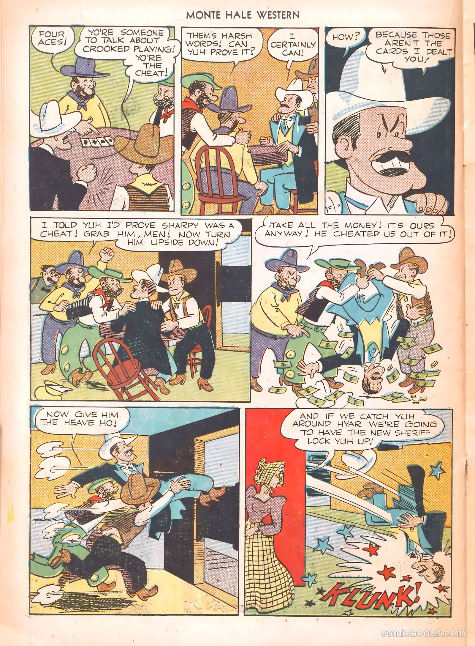Monte Hale Western #54 — page 38 of 52
