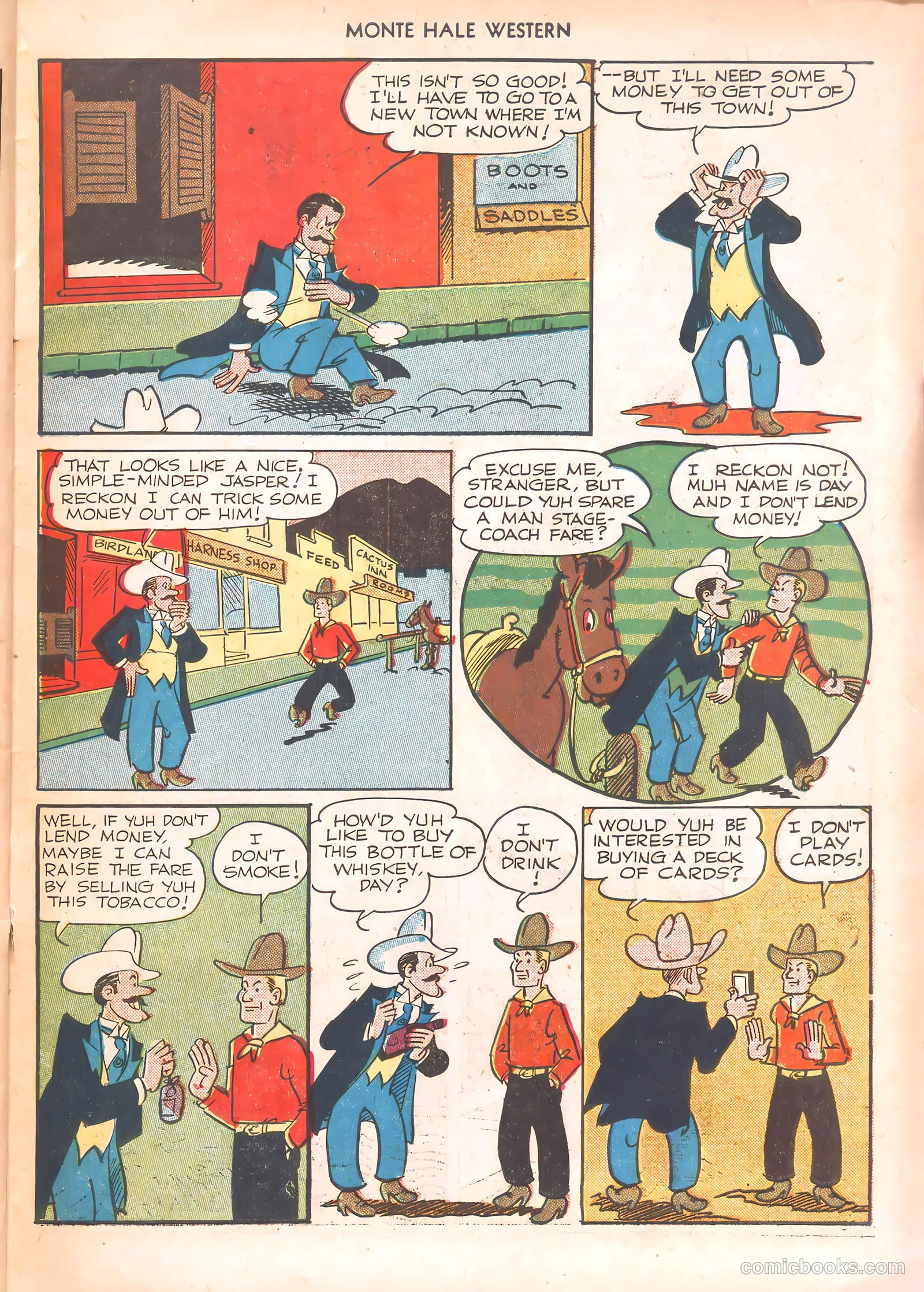 Monte Hale Western #54 — page 39 of 52