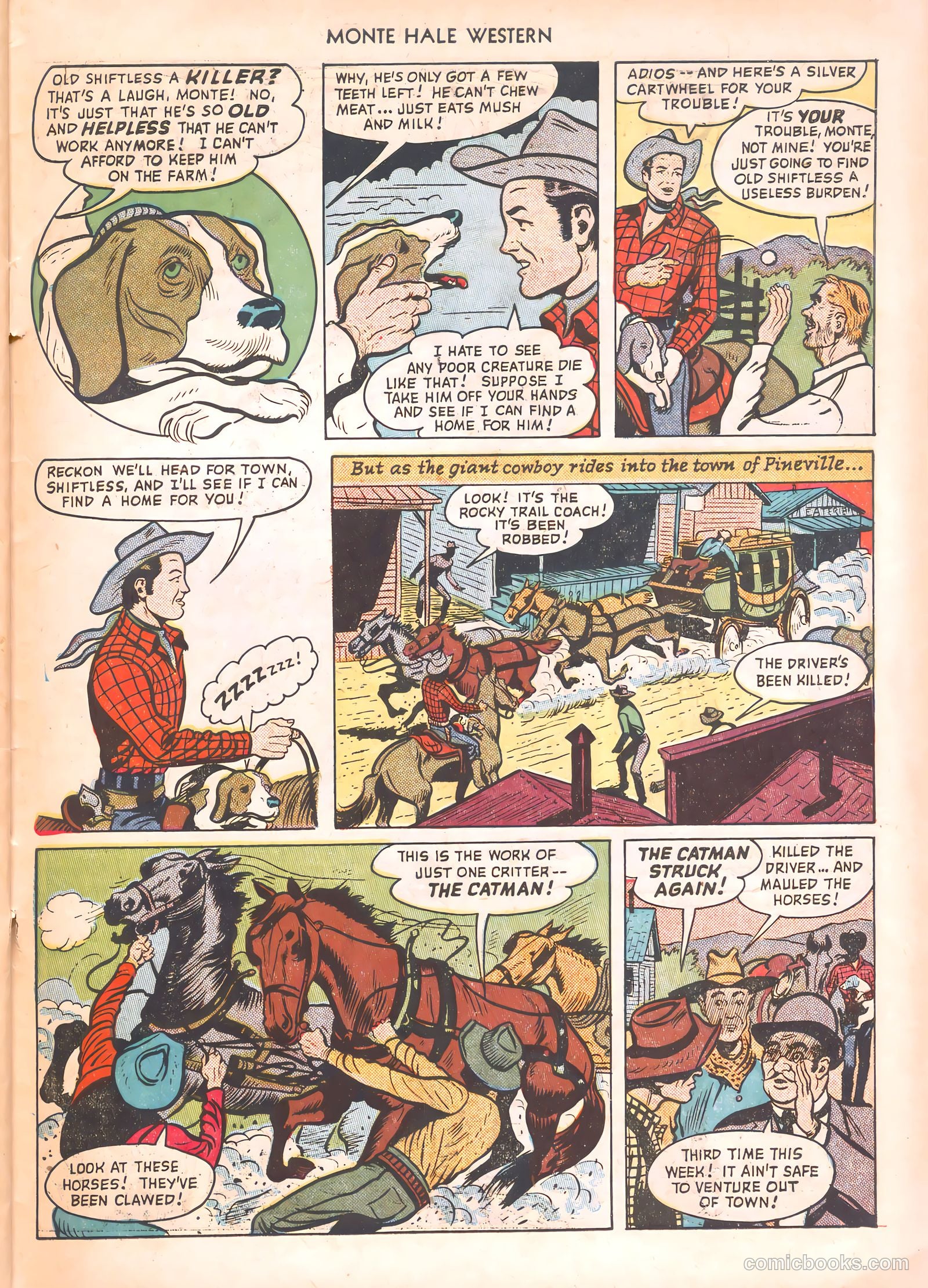 Monte Hale Western #54 — page 43 of 52