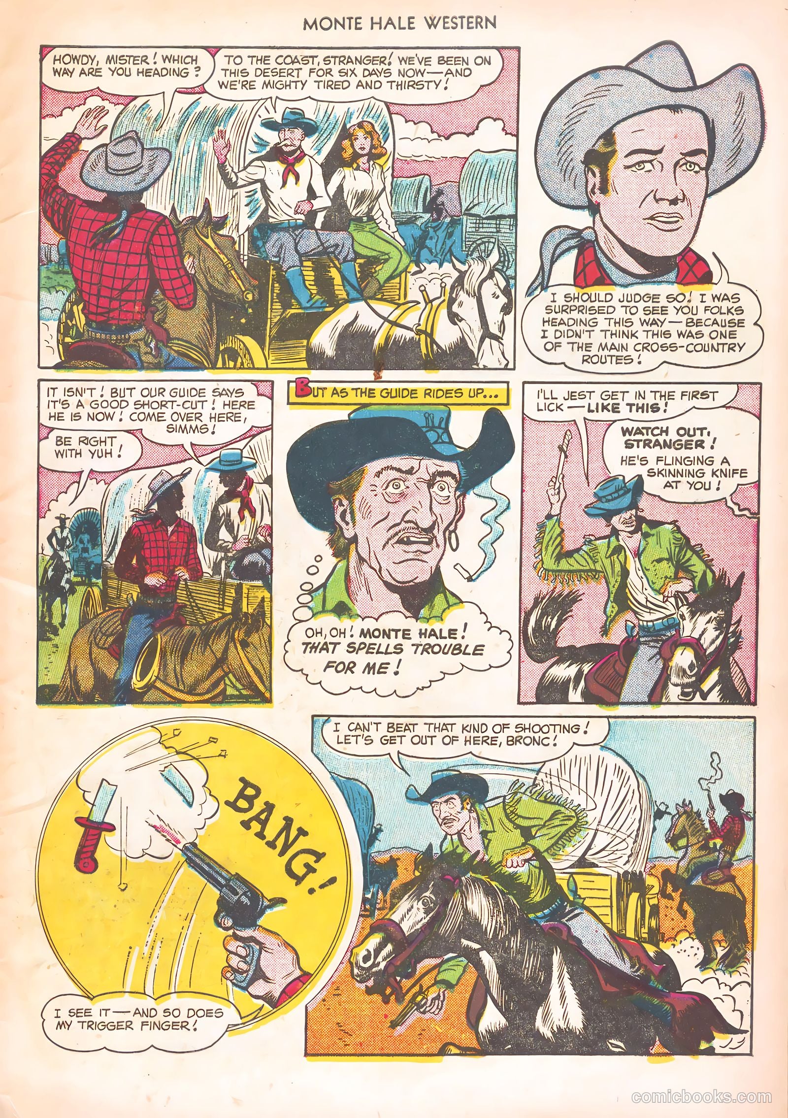 Monte Hale Western #55 — page 5 of 52