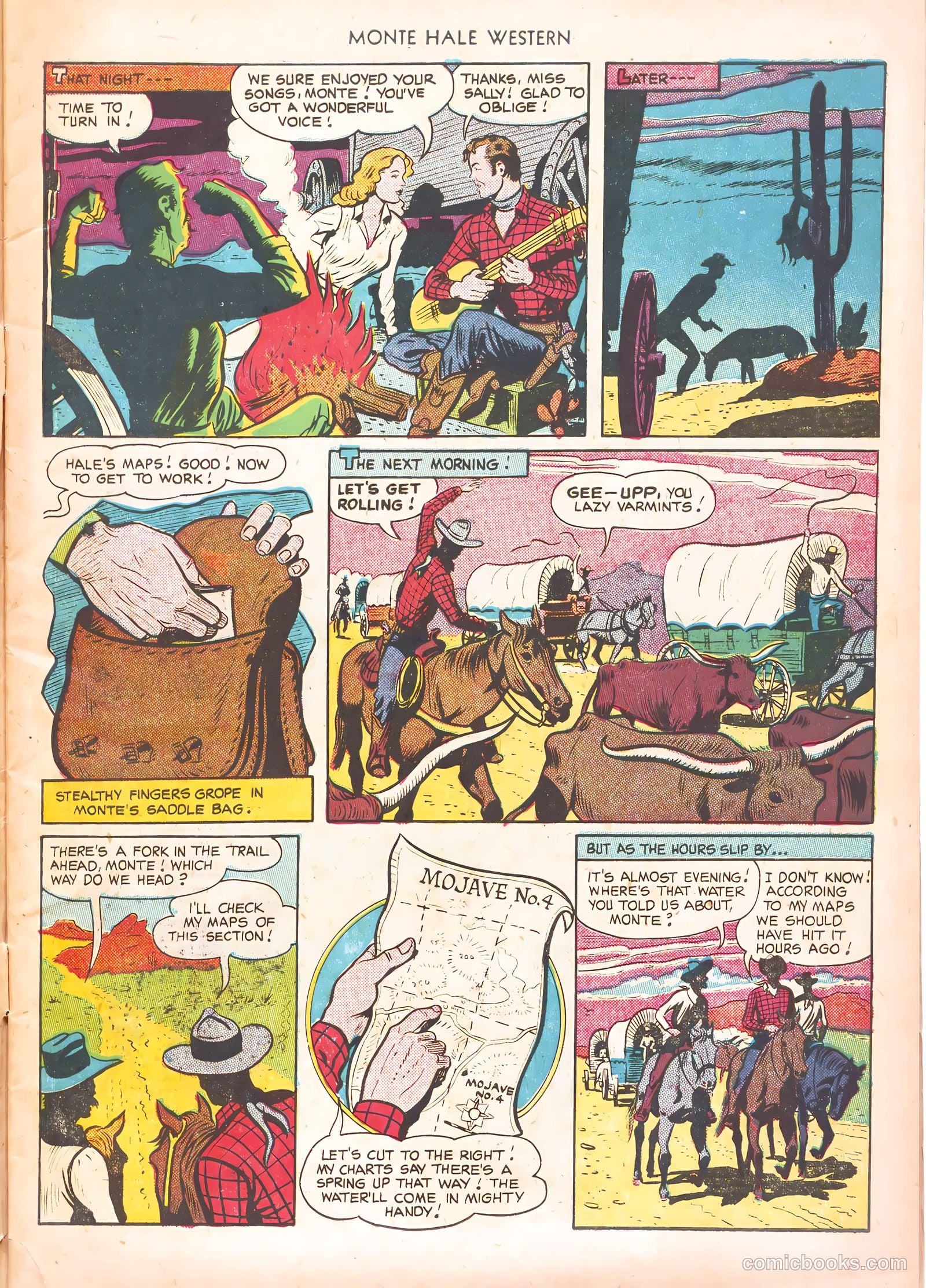 Monte Hale Western #55 — page 7 of 52