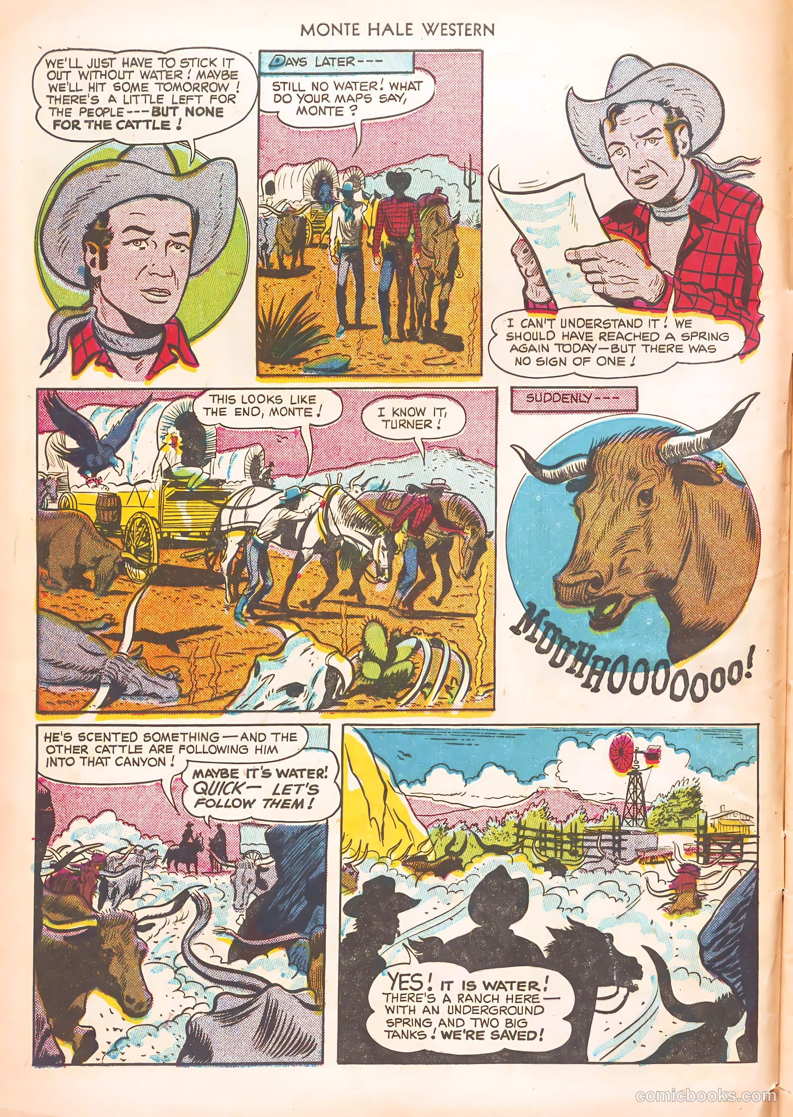 Monte Hale Western #55 — page 8 of 52