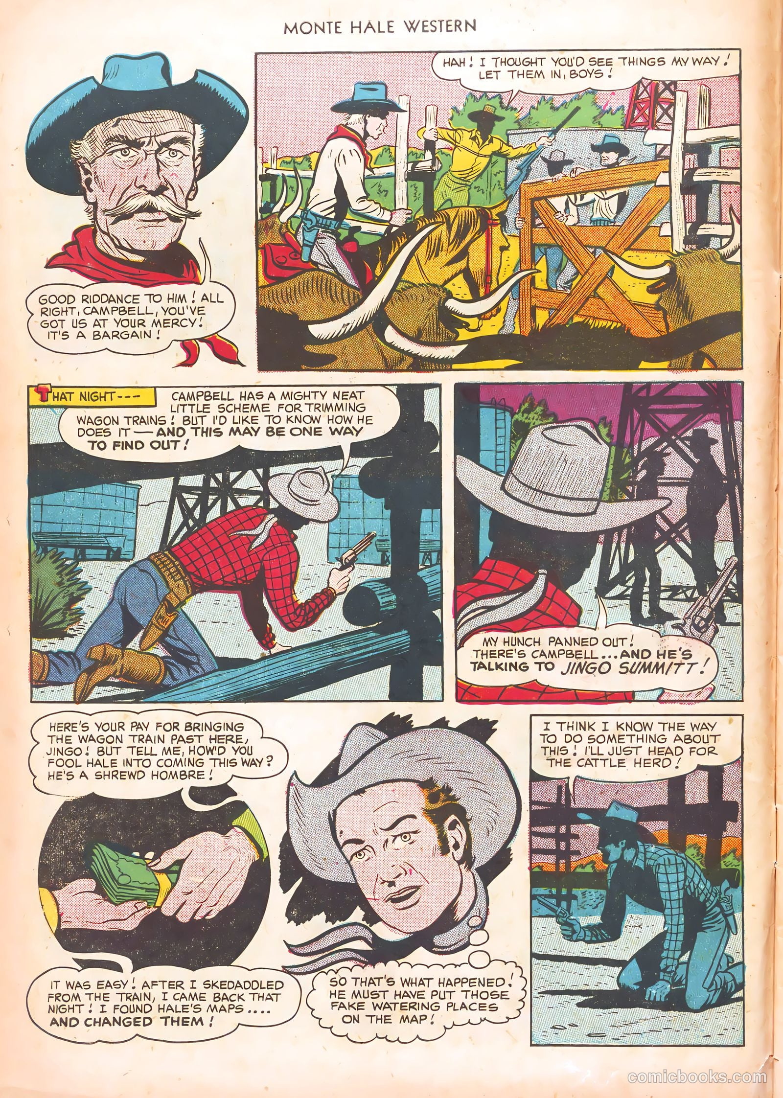 Monte Hale Western #55 — page 10 of 52