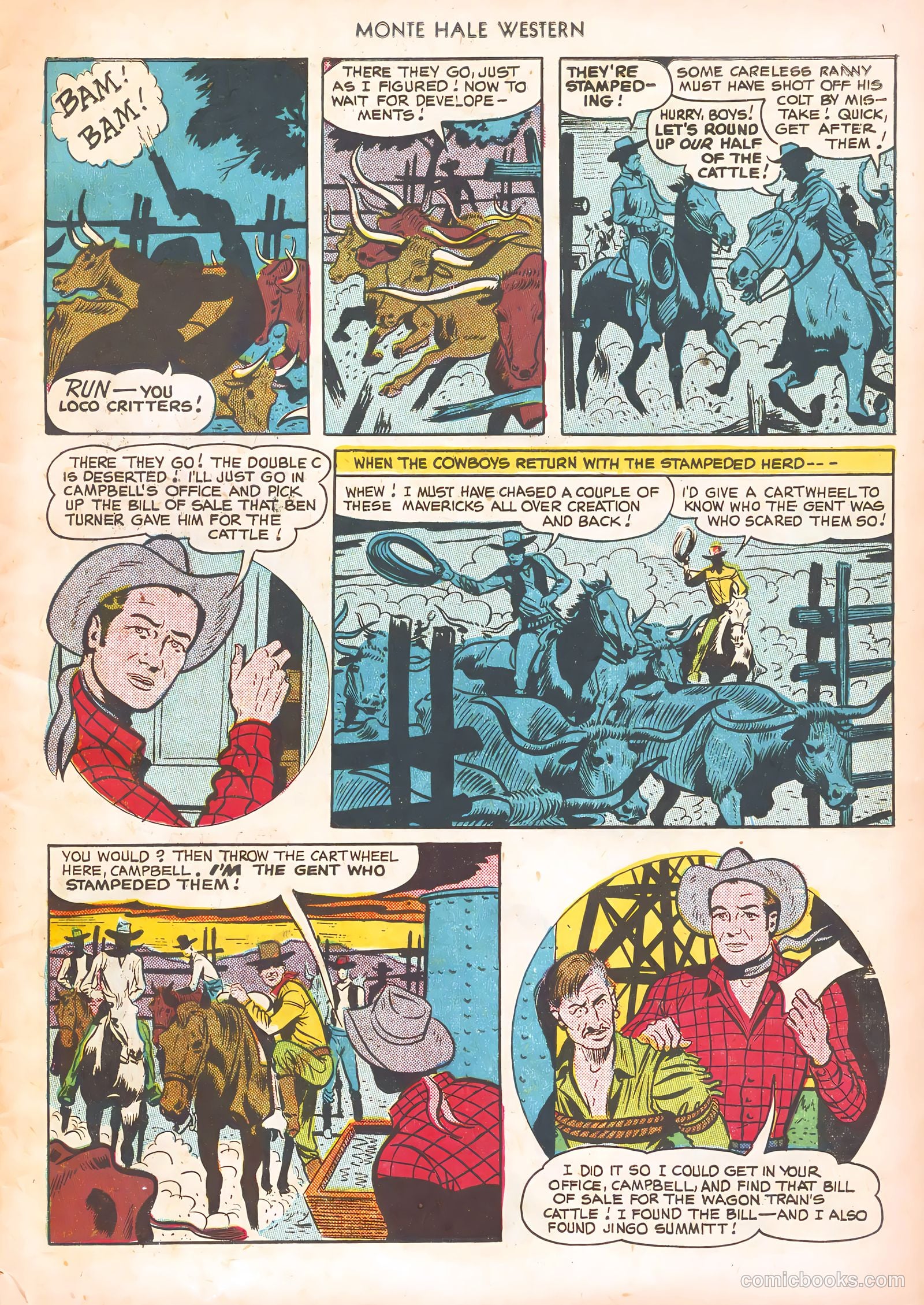 Monte Hale Western #55 — page 11 of 52