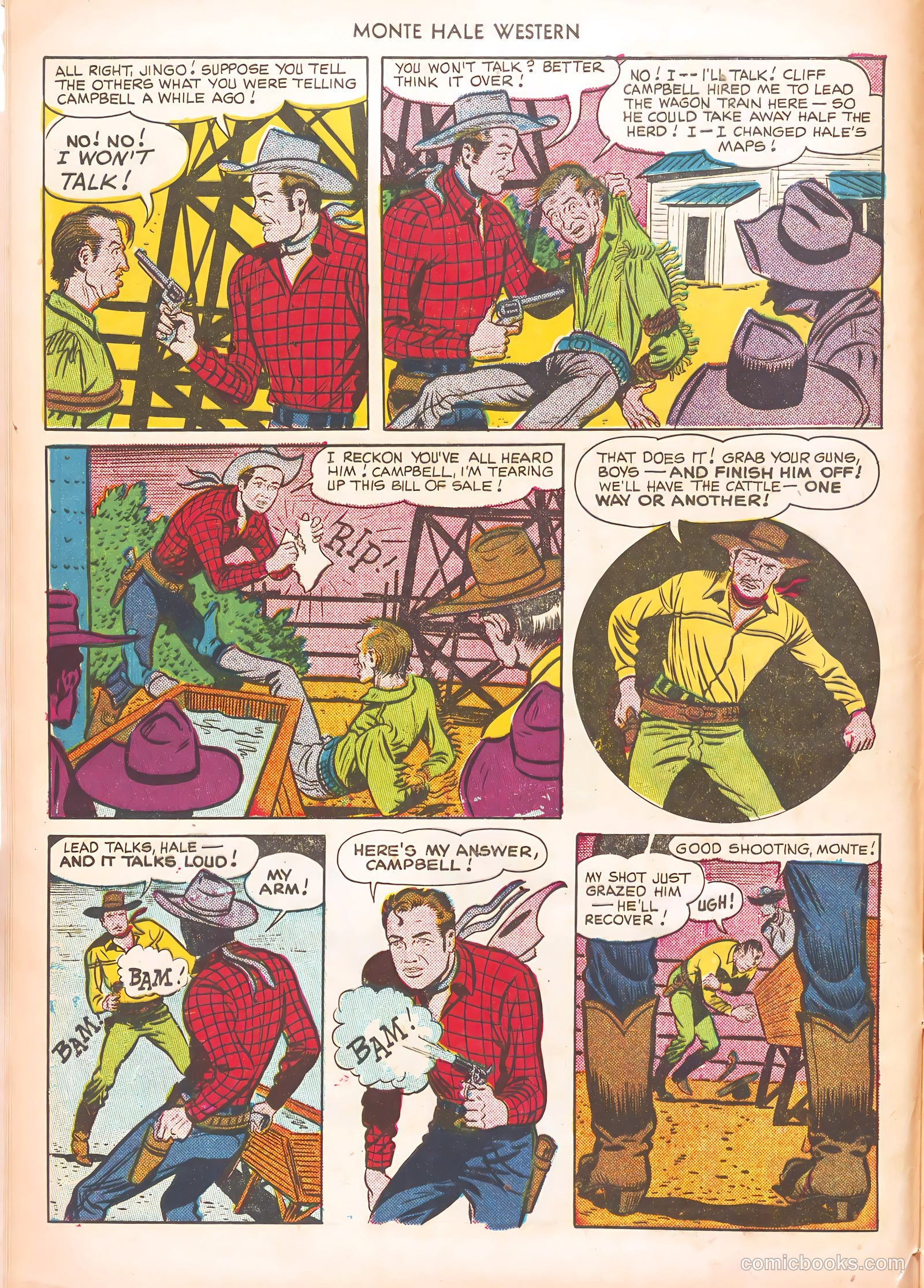 Monte Hale Western #55 — page 12 of 52