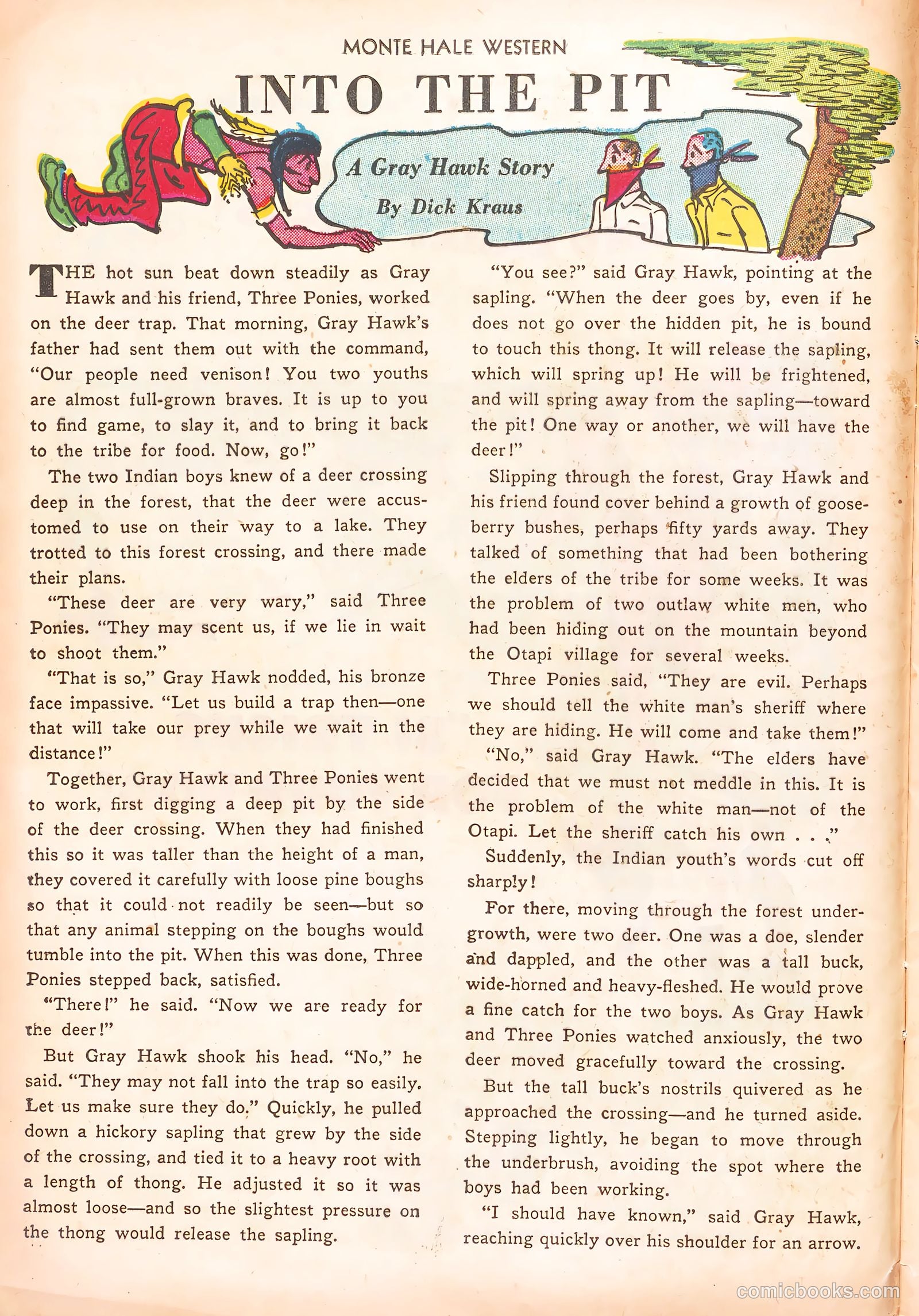 Monte Hale Western #55 — page 16 of 52