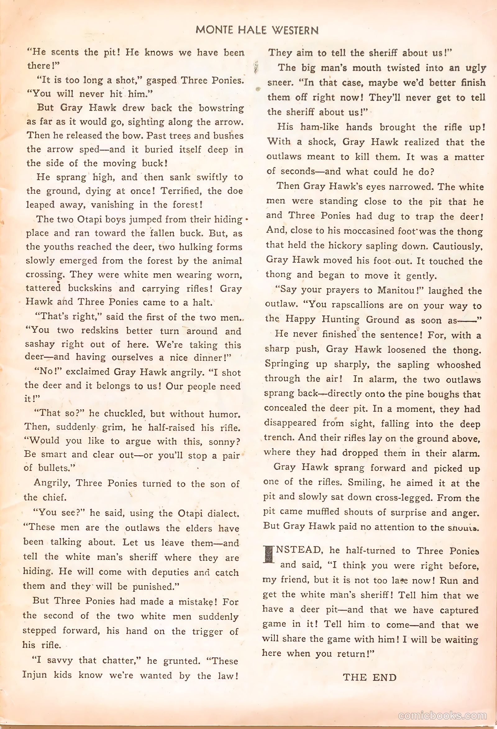 Monte Hale Western #55 — page 17 of 52