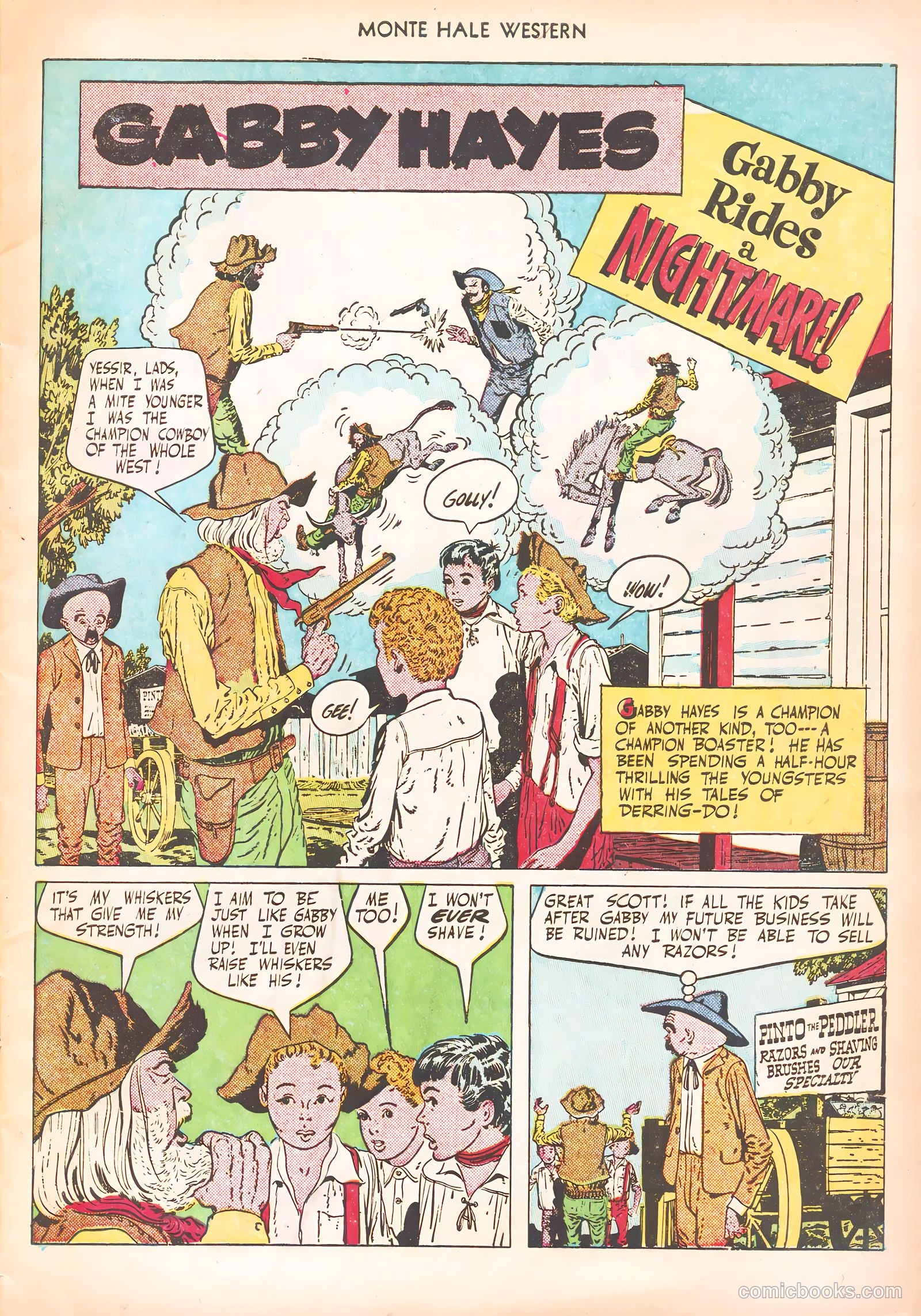 Monte Hale Western #55 — page 19 of 52