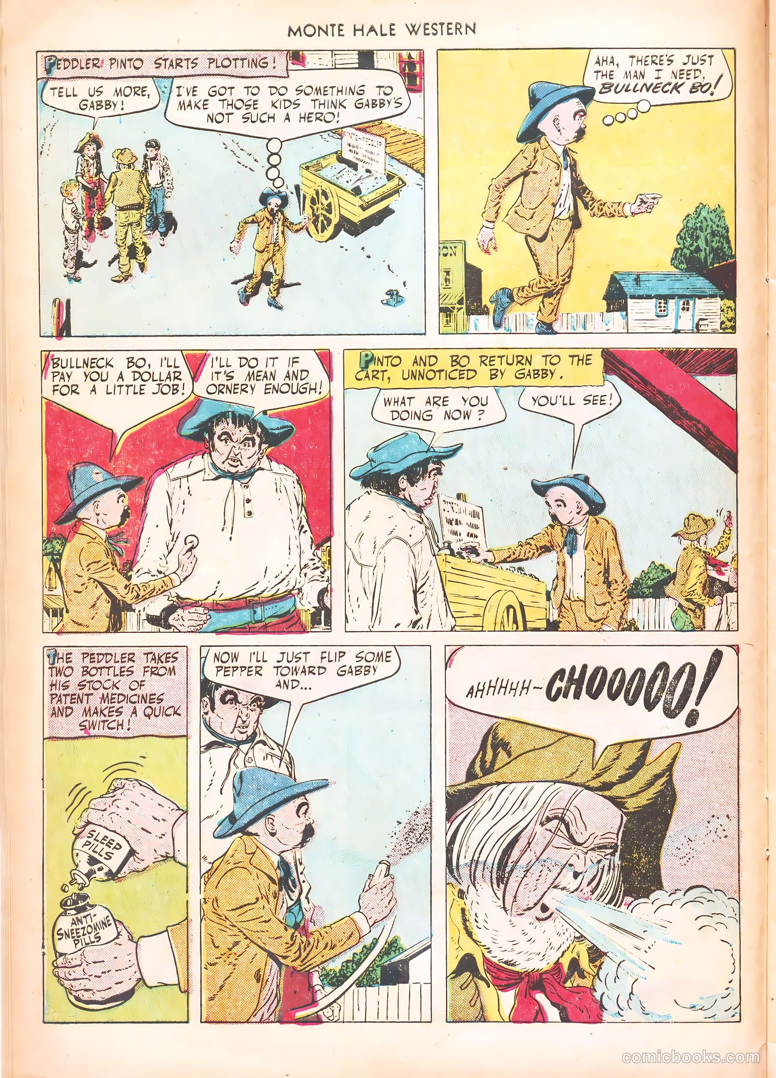 Monte Hale Western #55 — page 20 of 52