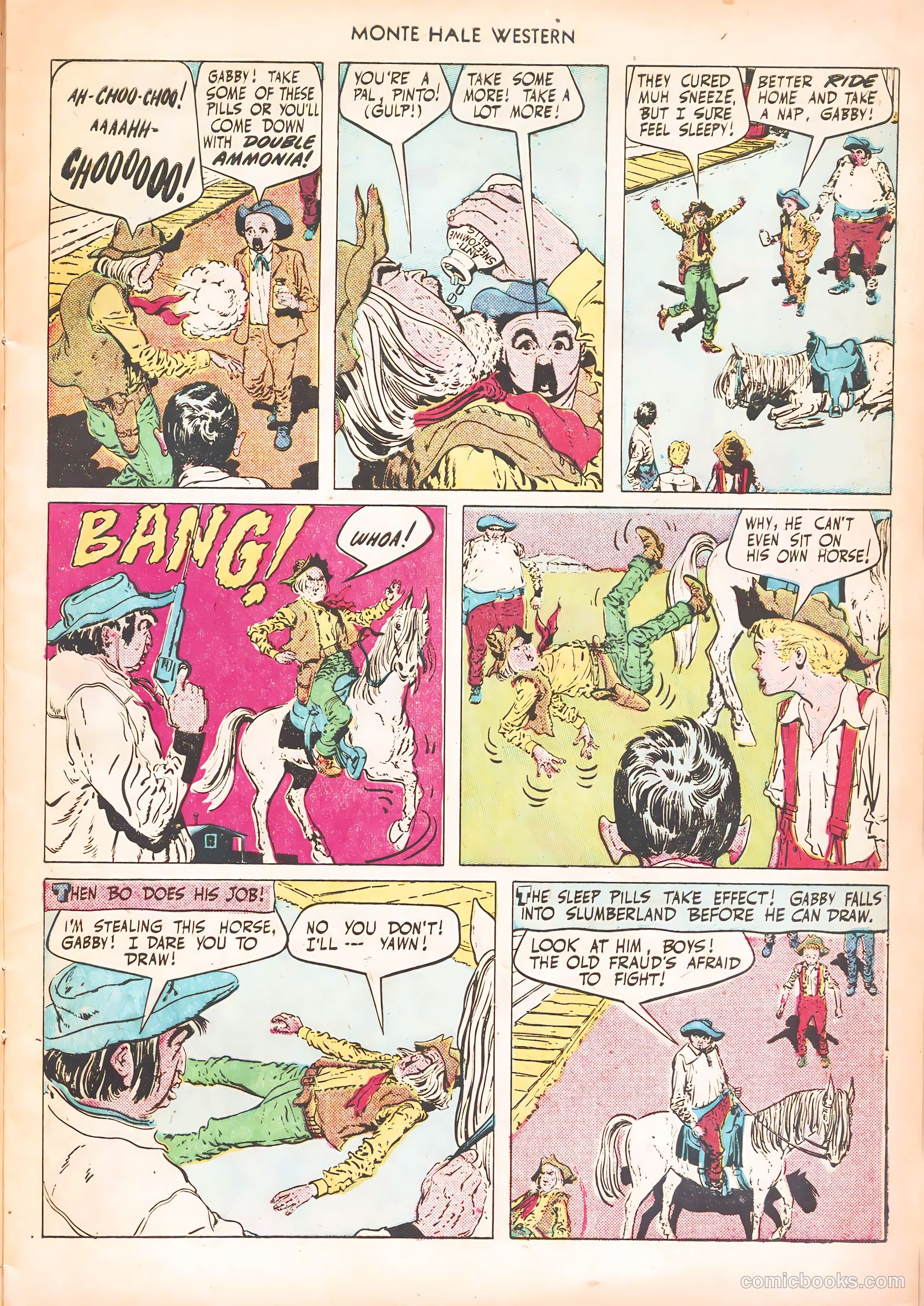 Monte Hale Western #55 — page 21 of 52