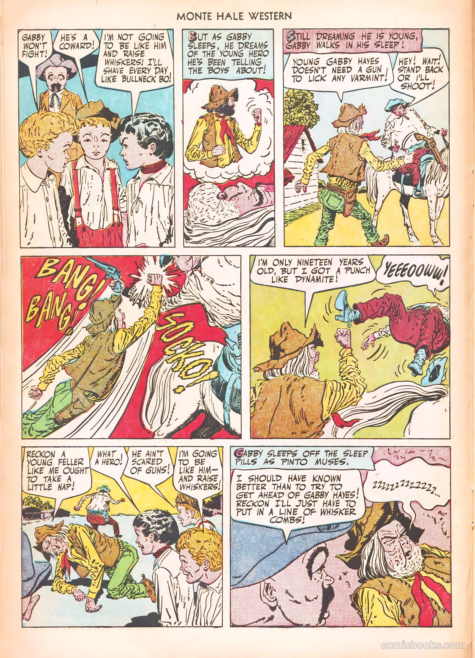 Monte Hale Western #55 — page 22 of 52