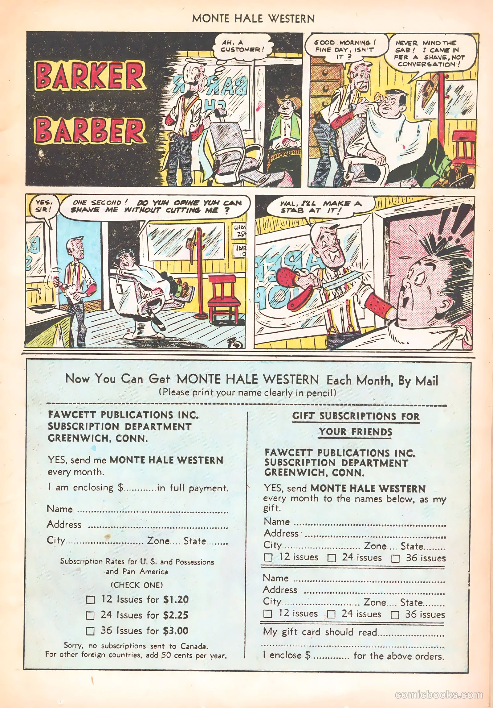Monte Hale Western #55 — page 23 of 52