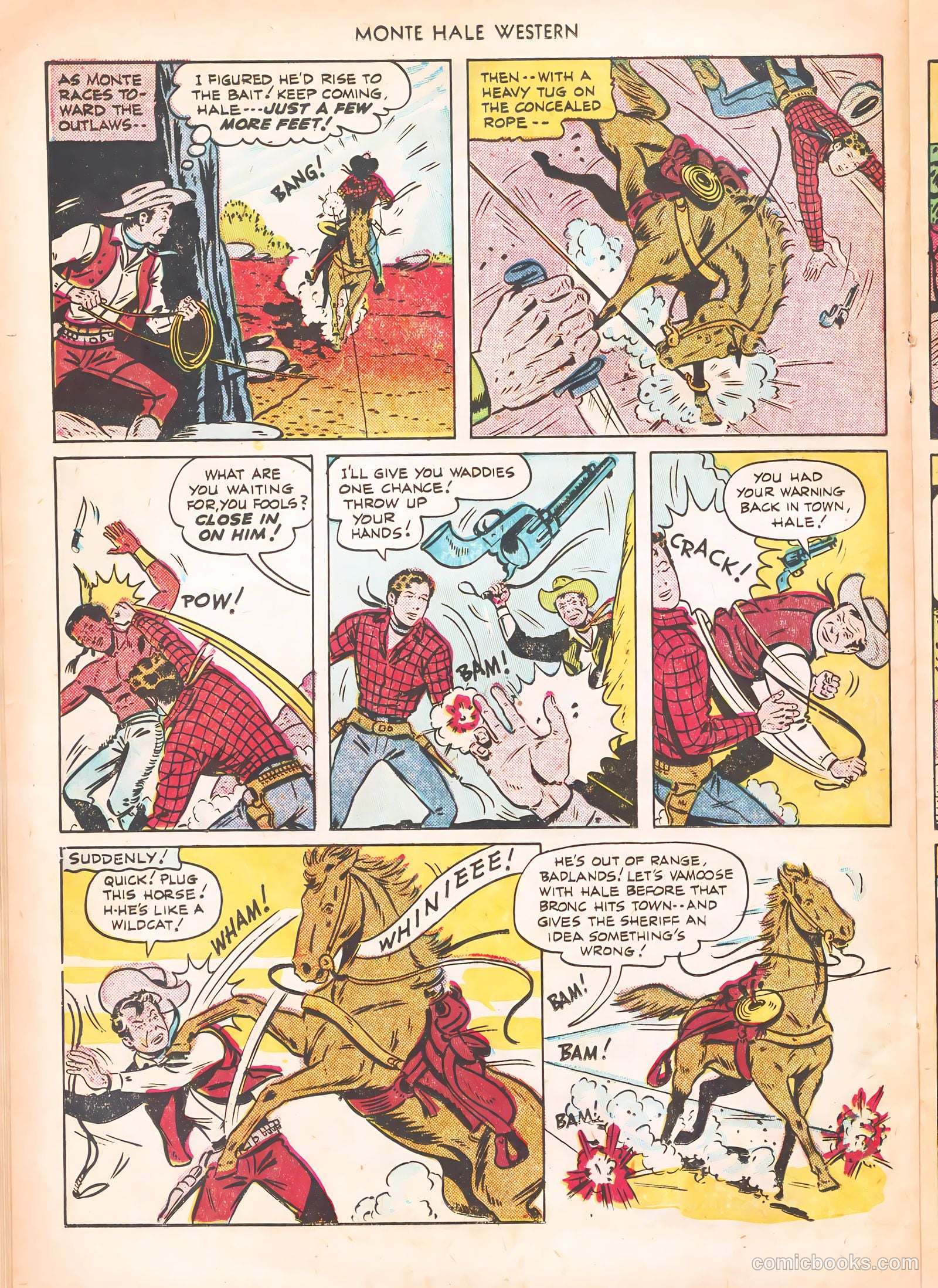 Monte Hale Western #55 — page 28 of 52