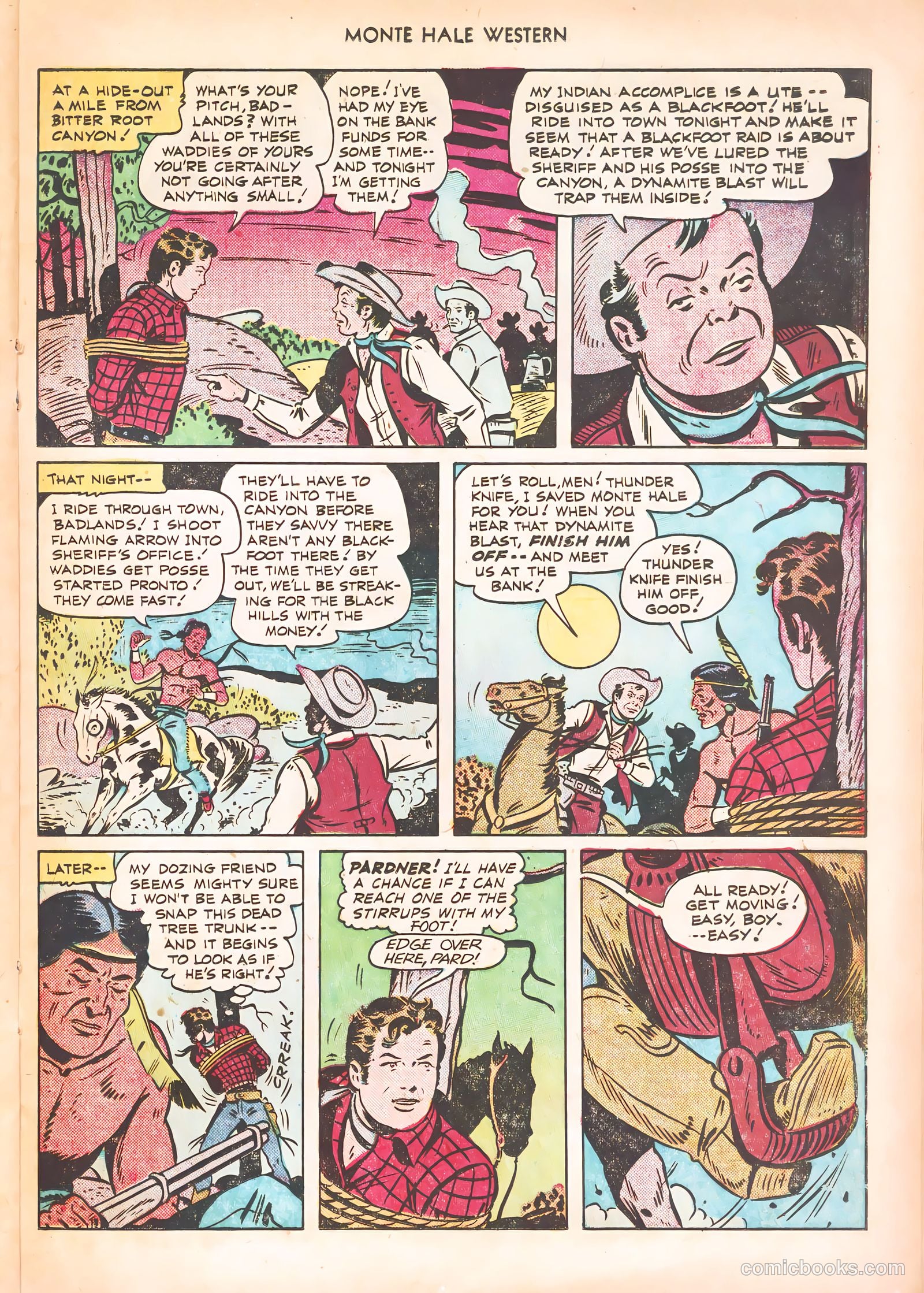 Monte Hale Western #55 — page 29 of 52