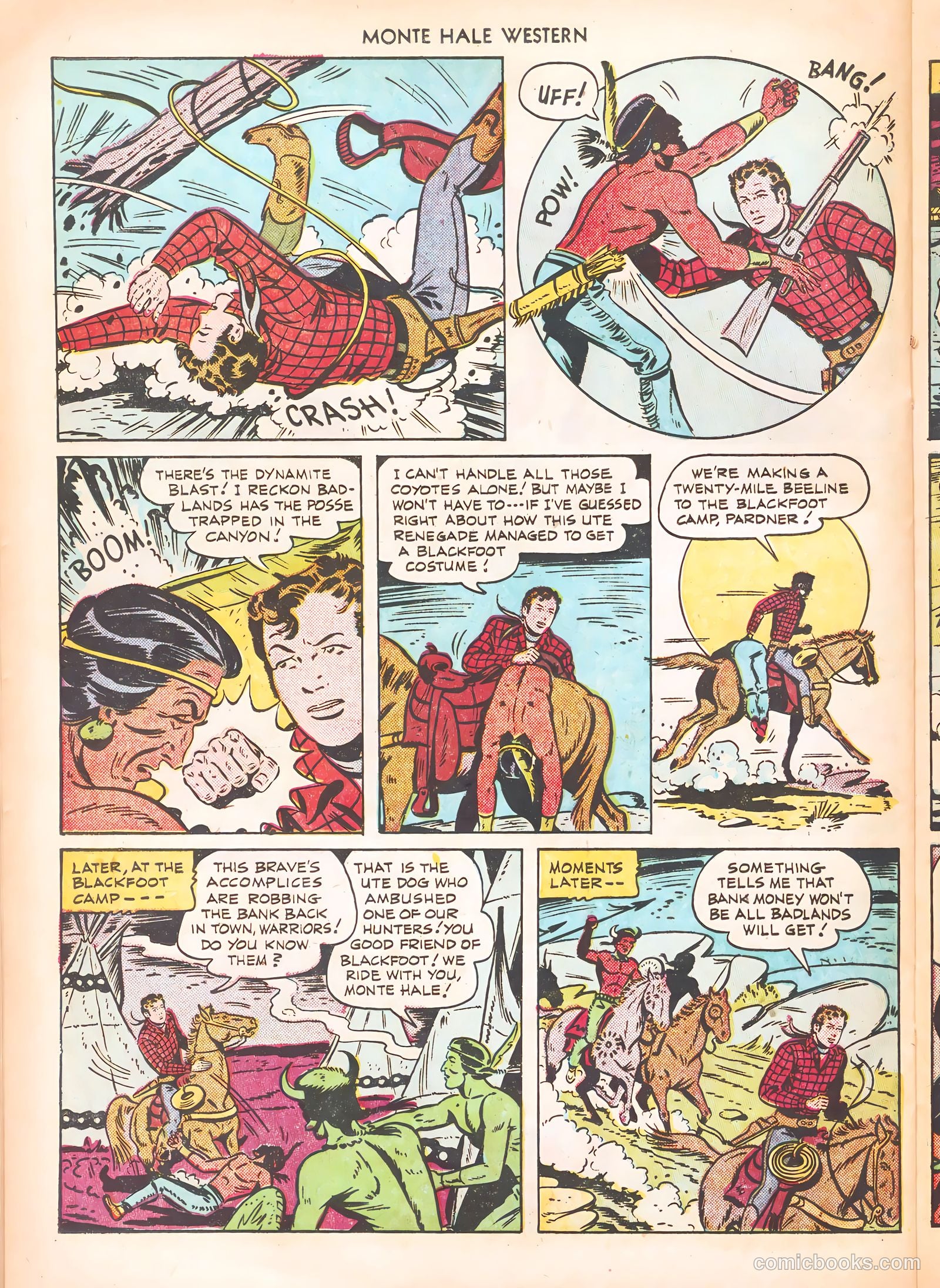 Monte Hale Western #55 — page 30 of 52