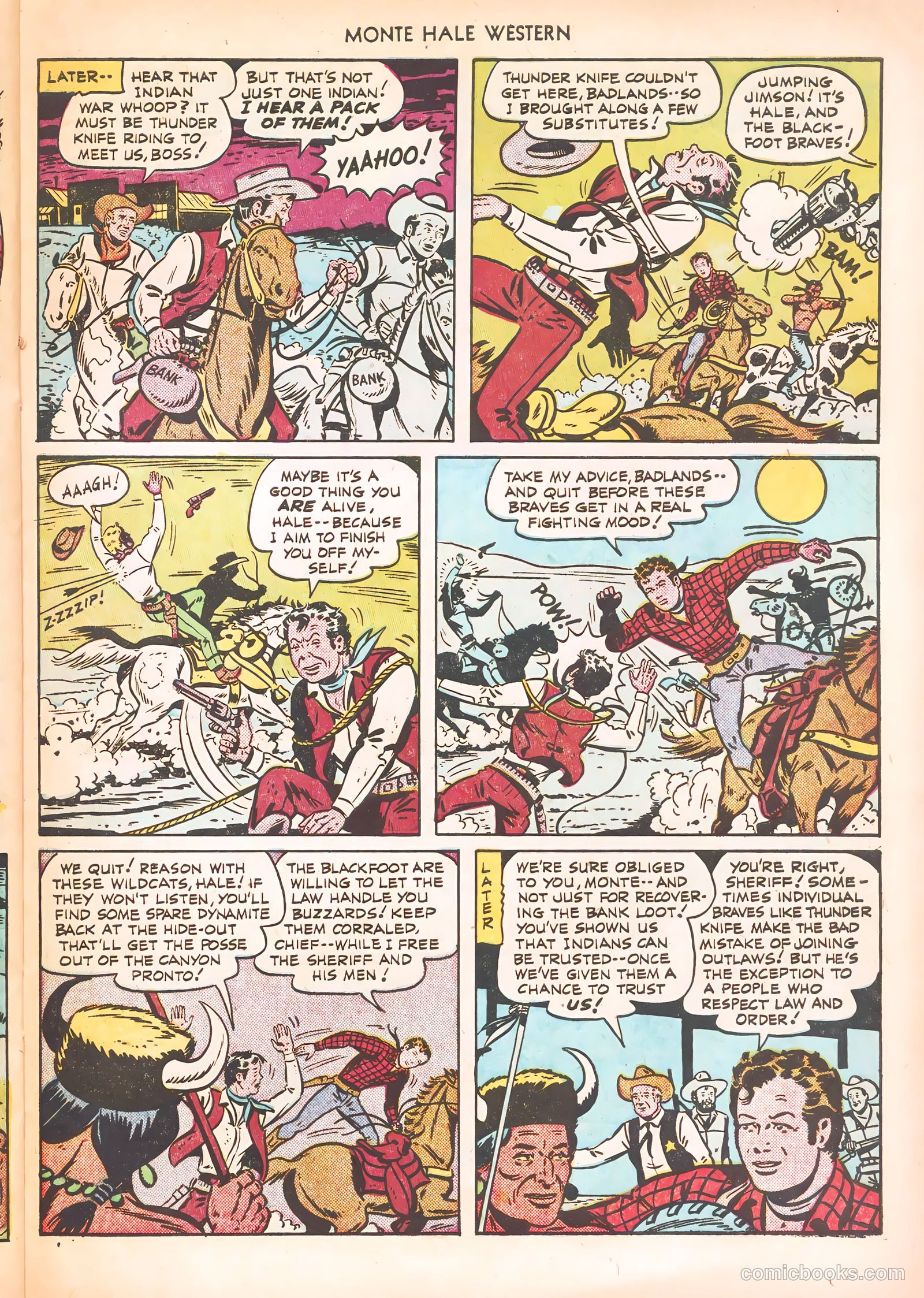 Monte Hale Western #55 — page 31 of 52