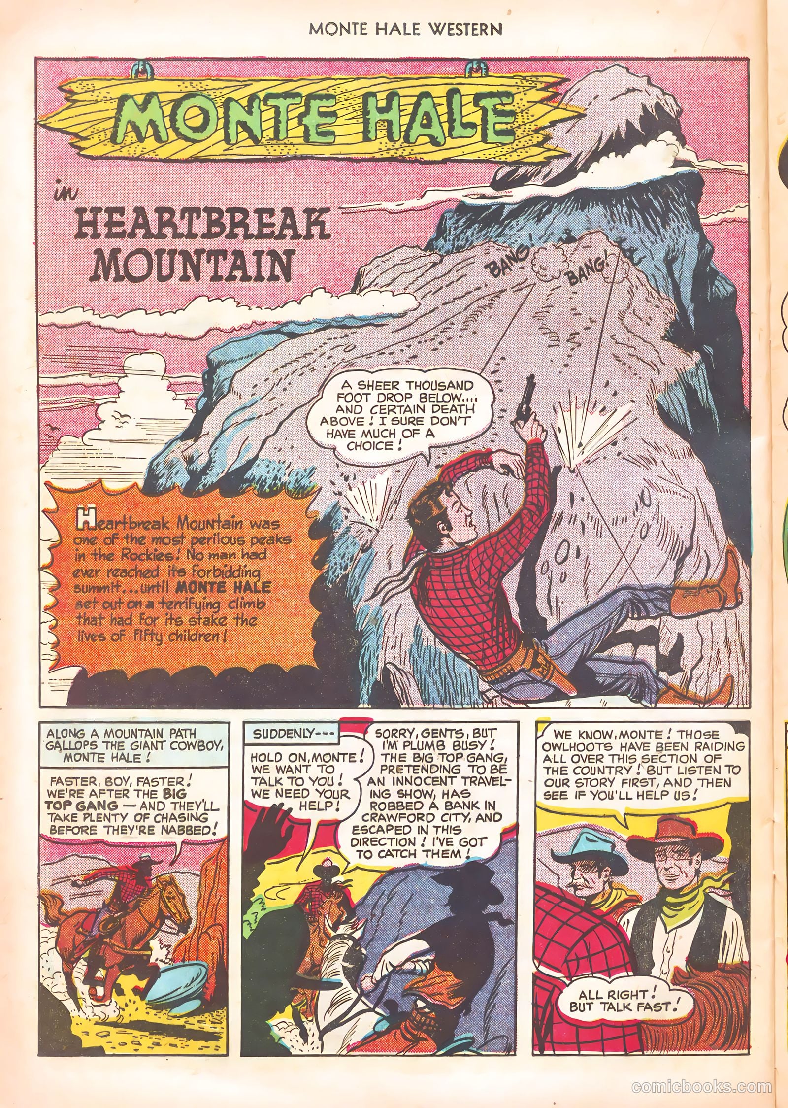 Monte Hale Western #55 — page 36 of 52