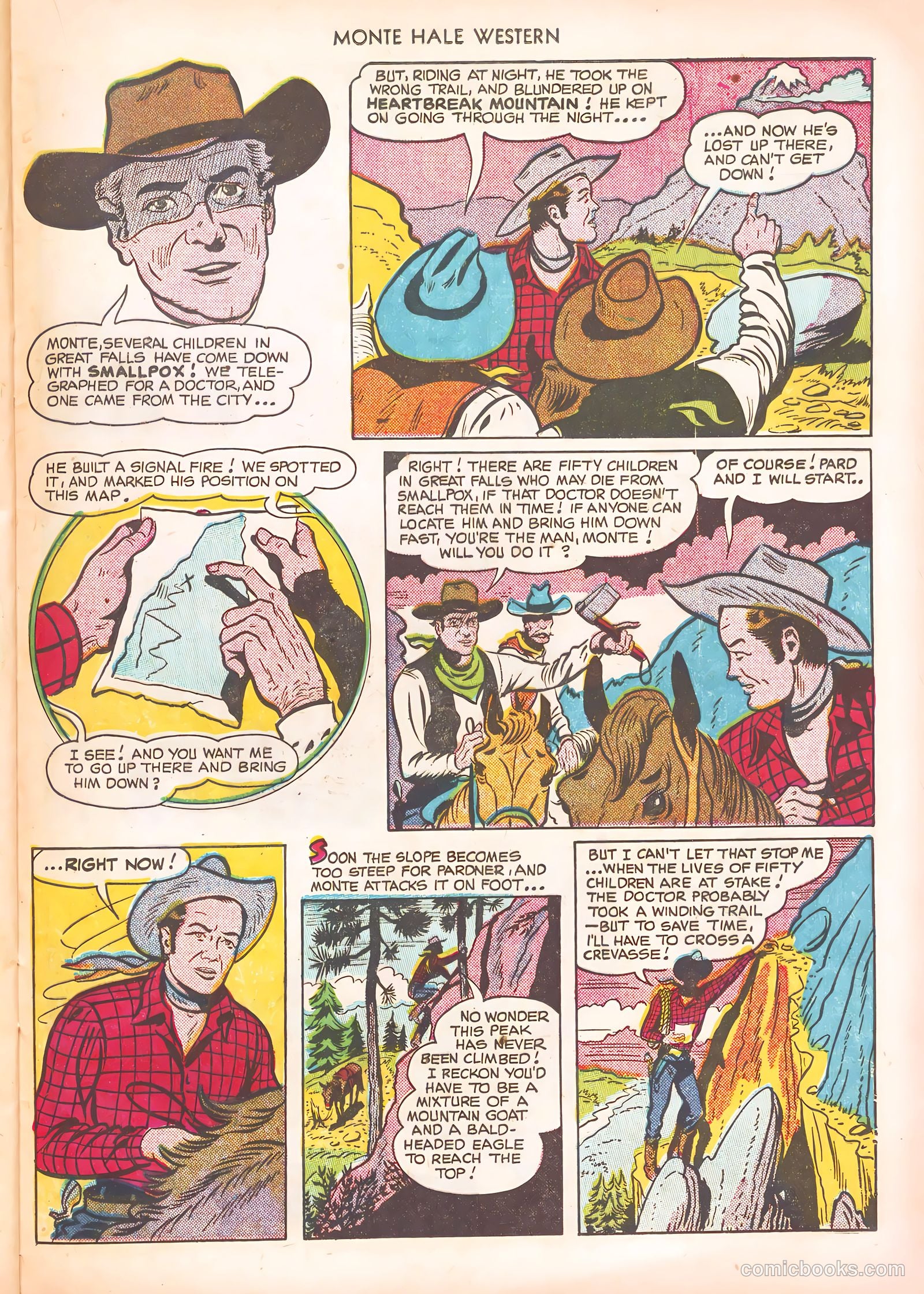 Monte Hale Western #55 — page 37 of 52