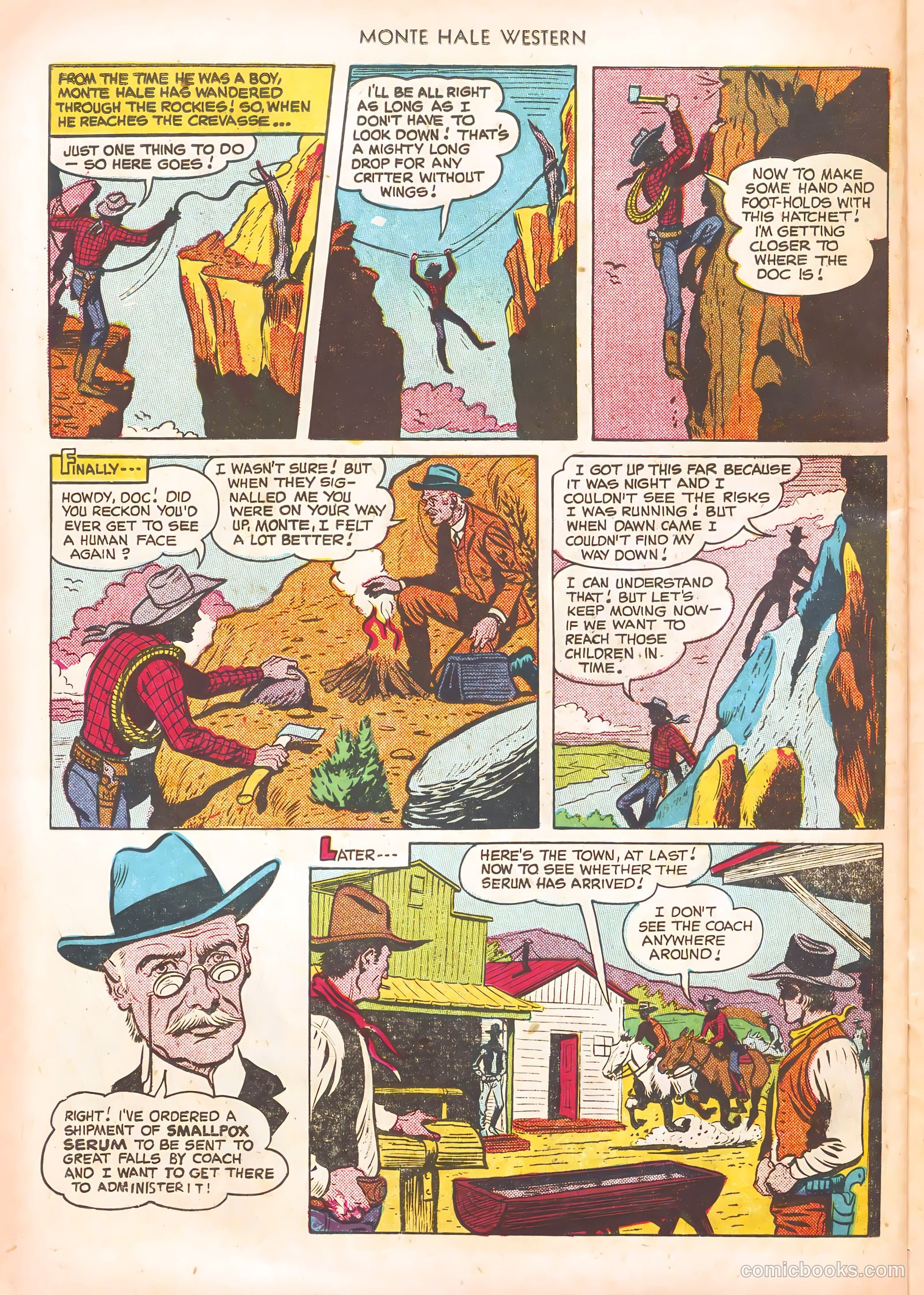 Monte Hale Western #55 — page 38 of 52