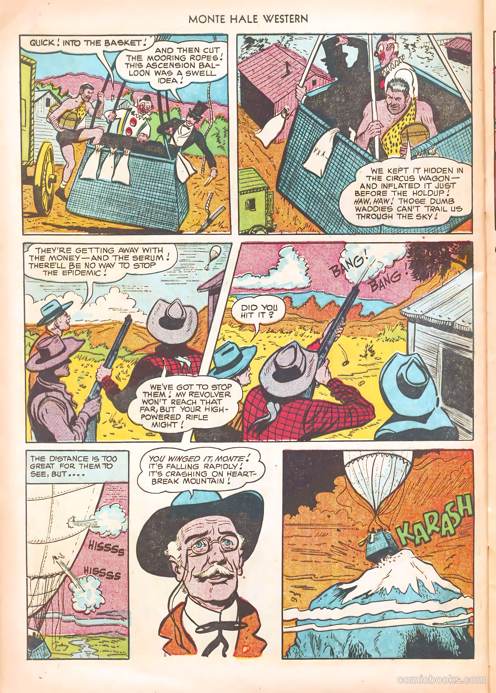 Monte Hale Western #55 — page 40 of 52