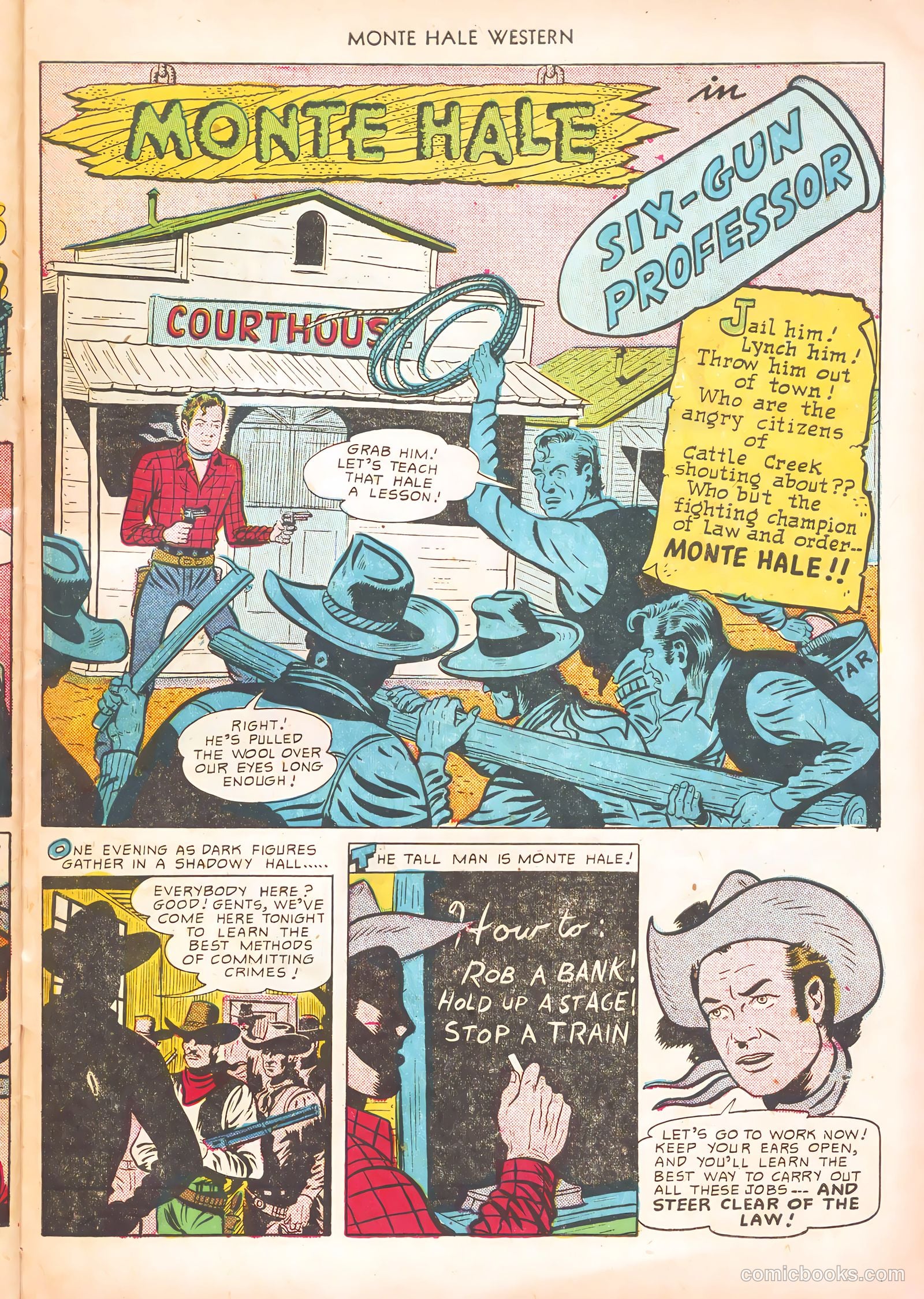 Monte Hale Western #55 — page 43 of 52