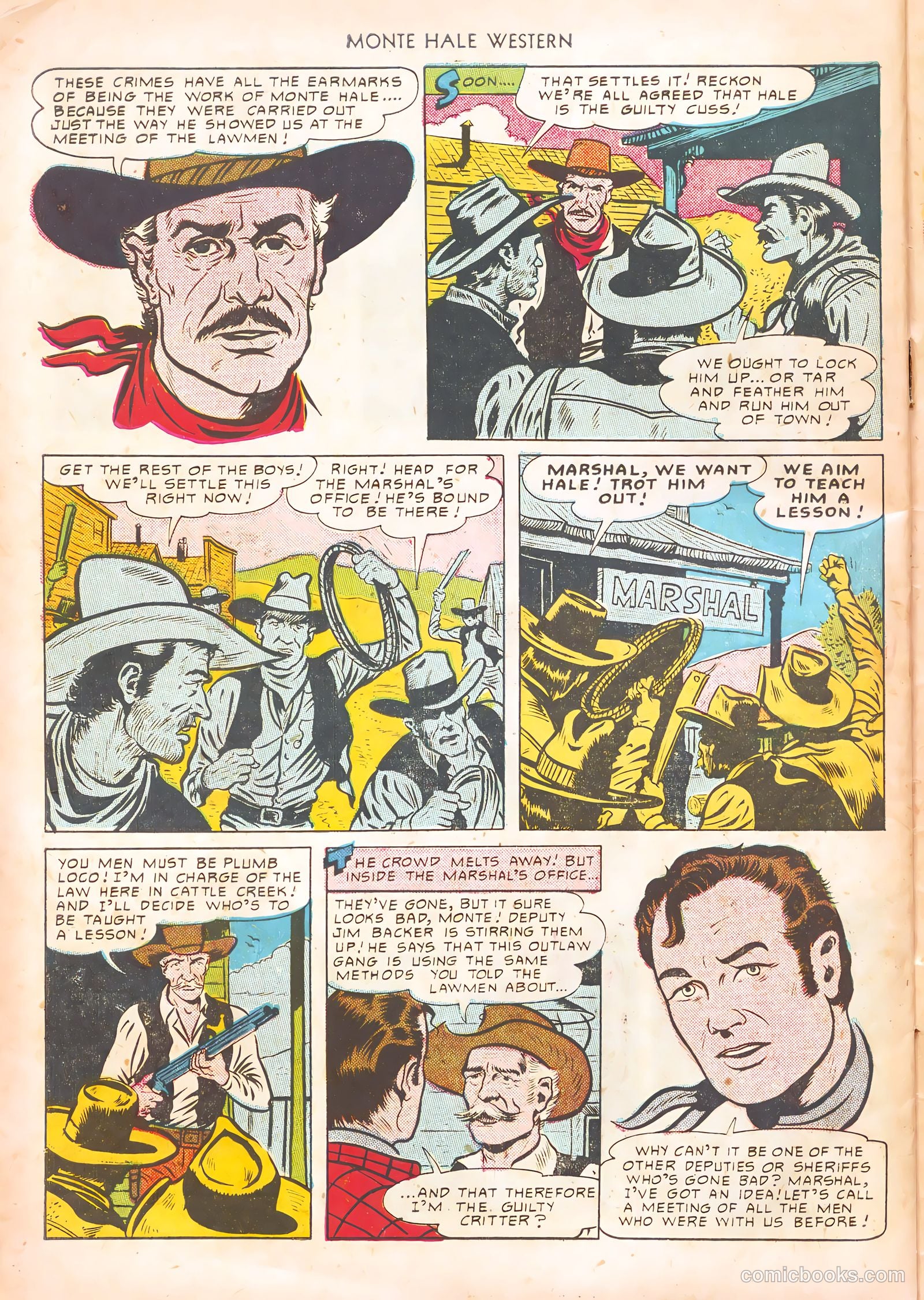 Monte Hale Western #55 — page 46 of 52
