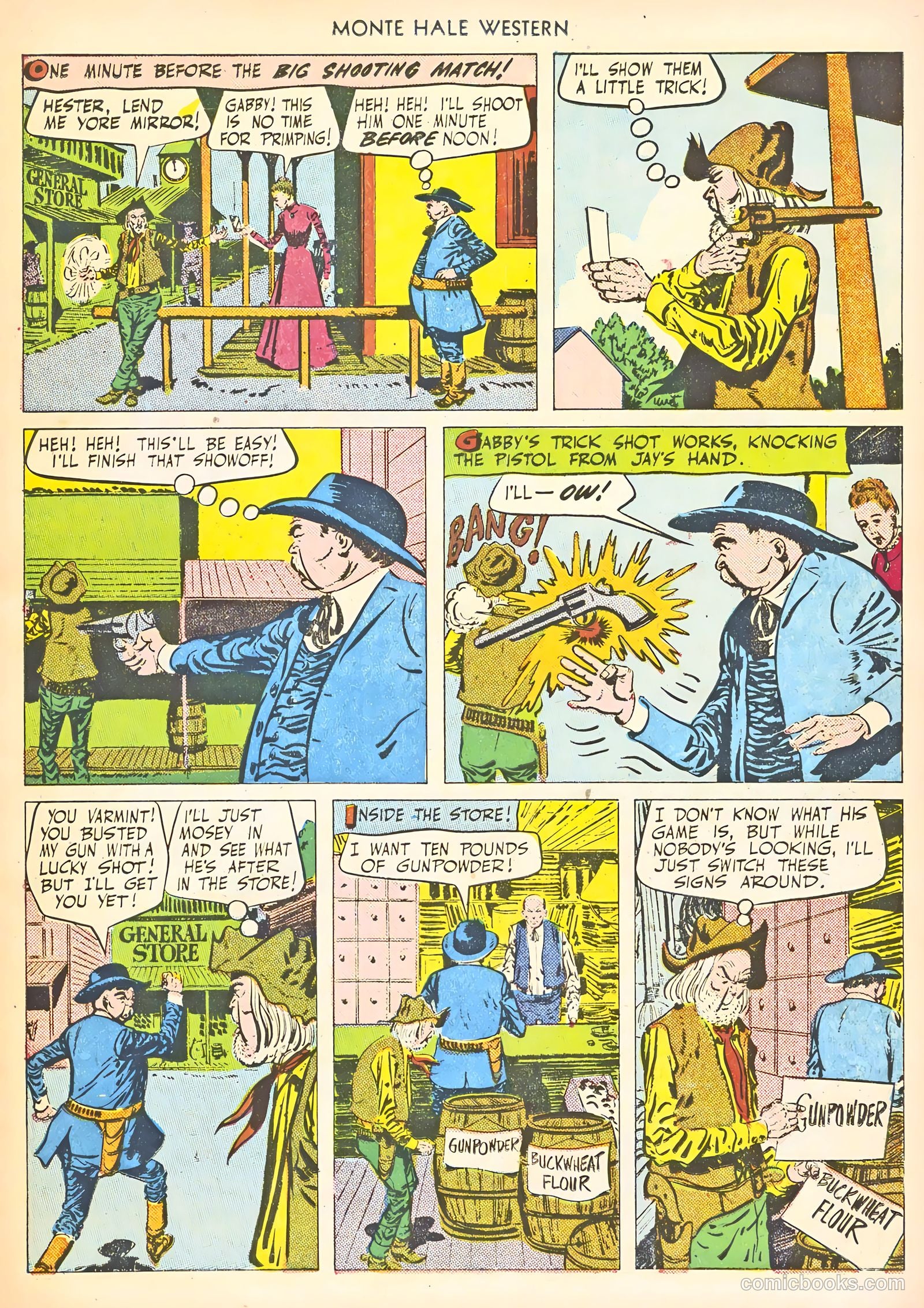 Monte Hale Western #56 — page 15 of 52
