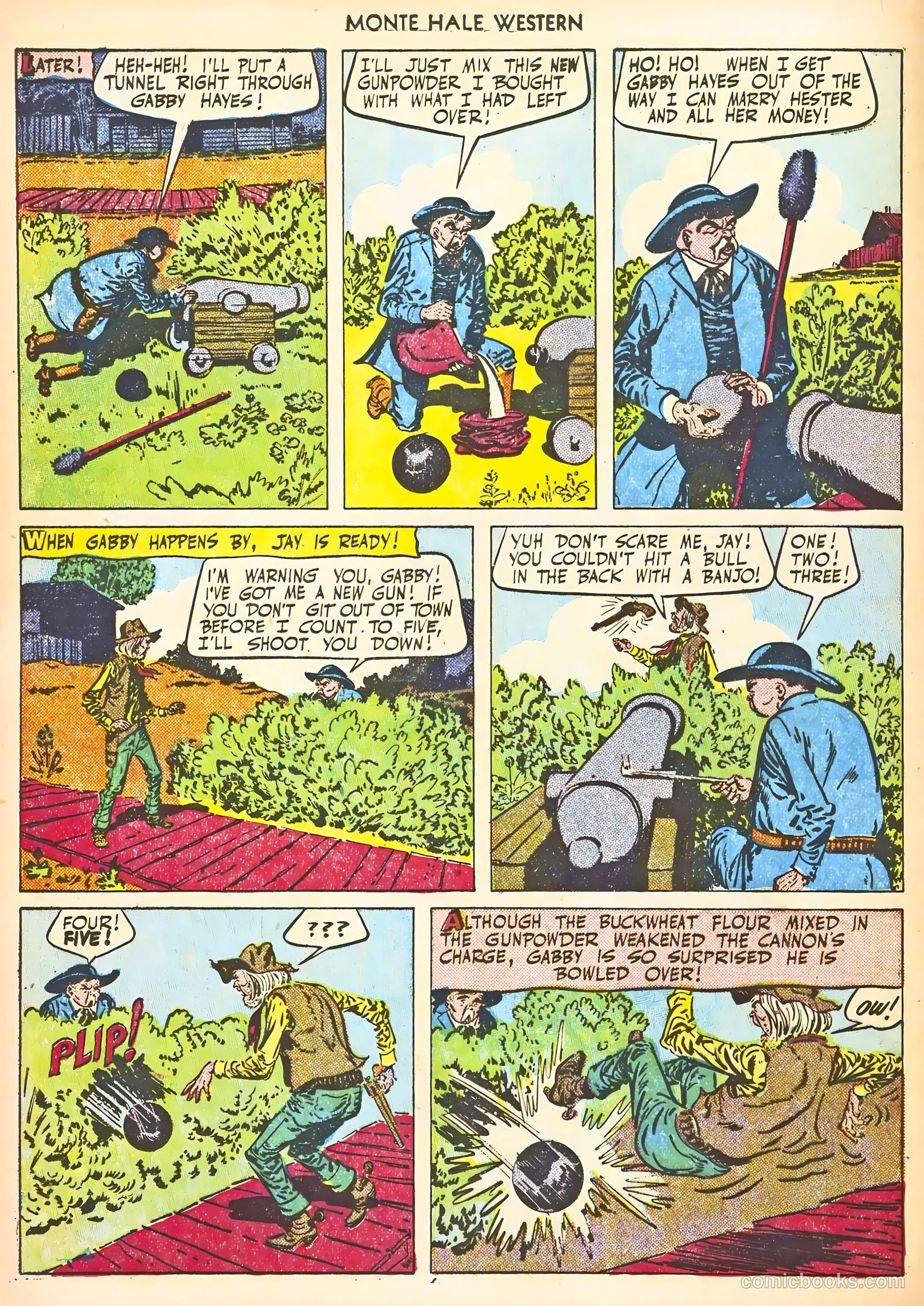 Monte Hale Western #56 — page 16 of 52