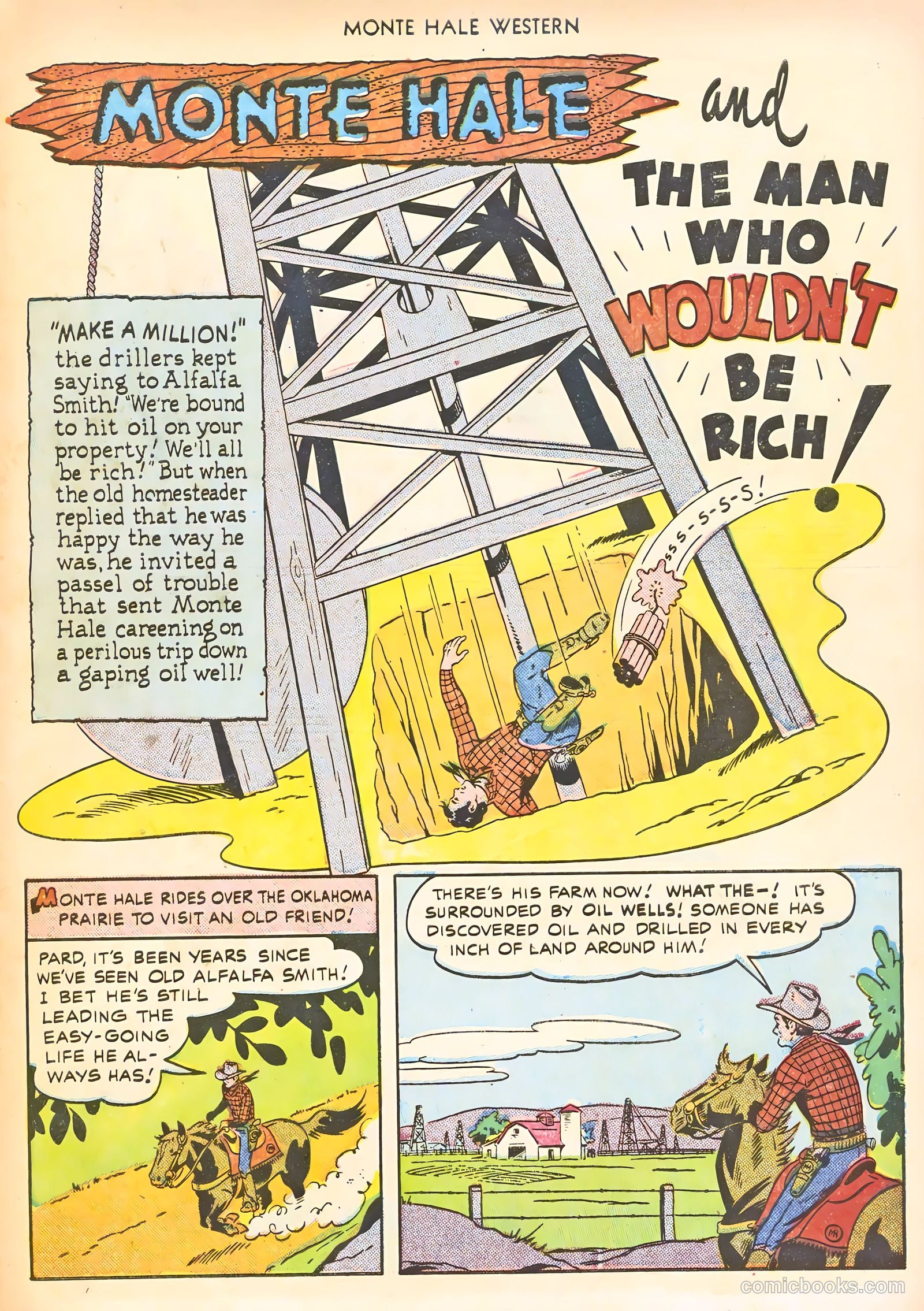 Monte Hale Western #56 — page 19 of 52
