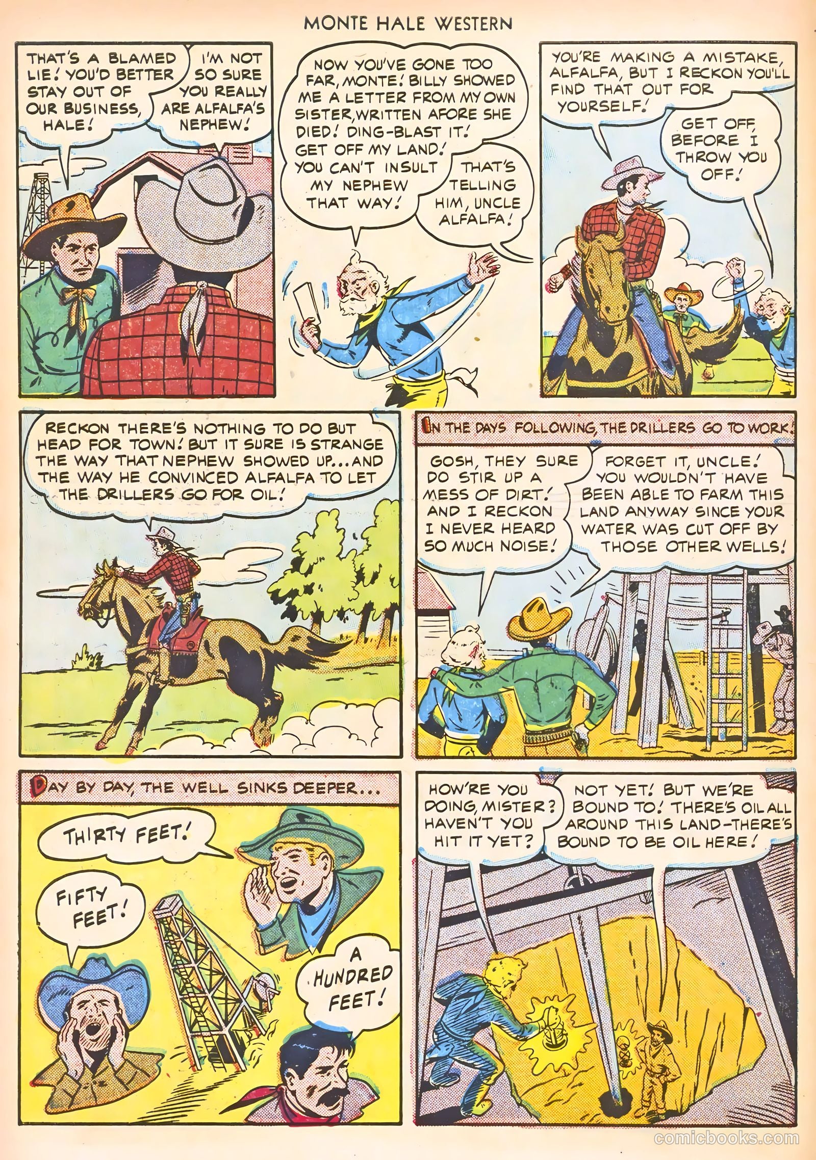 Monte Hale Western #56 — page 22 of 52