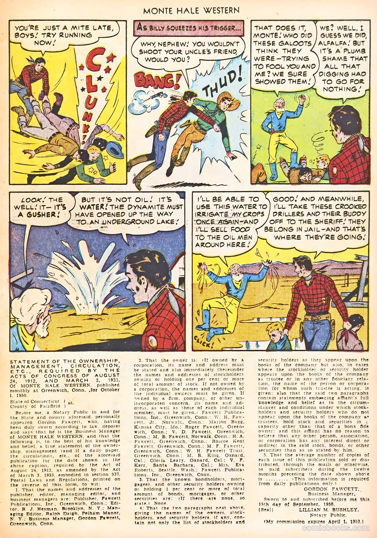 Monte Hale Western #56 — page 25 of 52