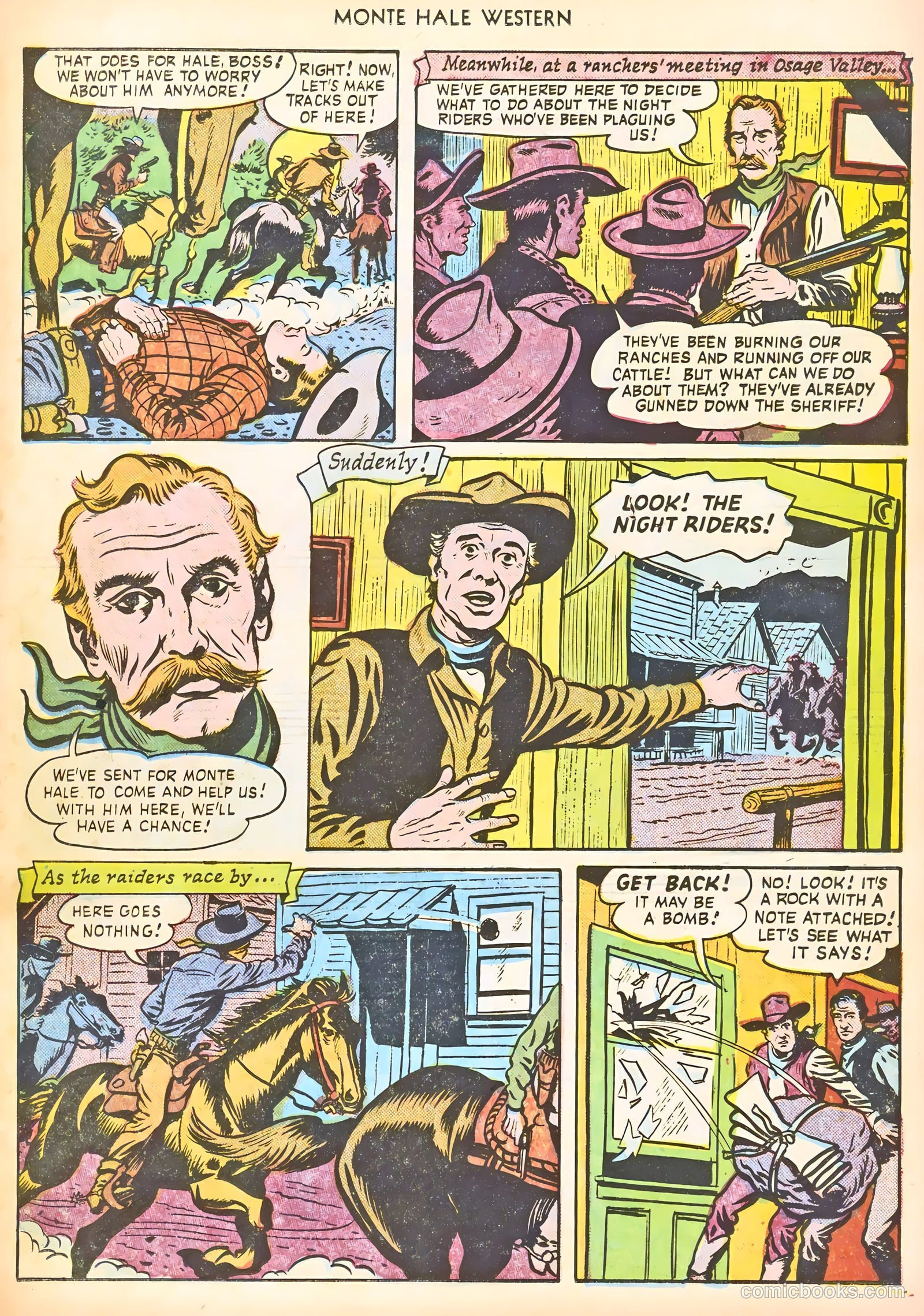 Monte Hale Western #56 — page 27 of 52
