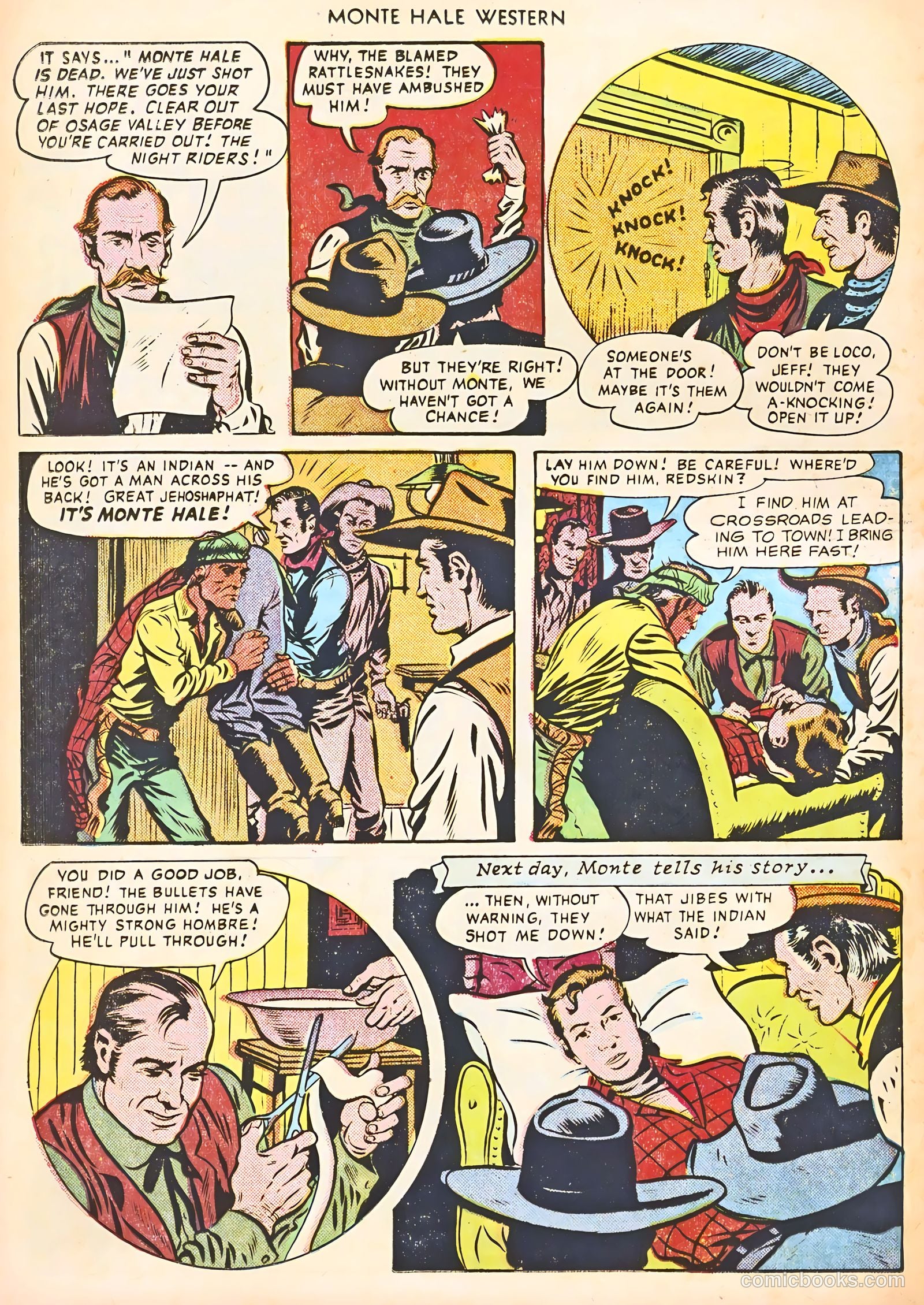 Monte Hale Western #56 — page 28 of 52