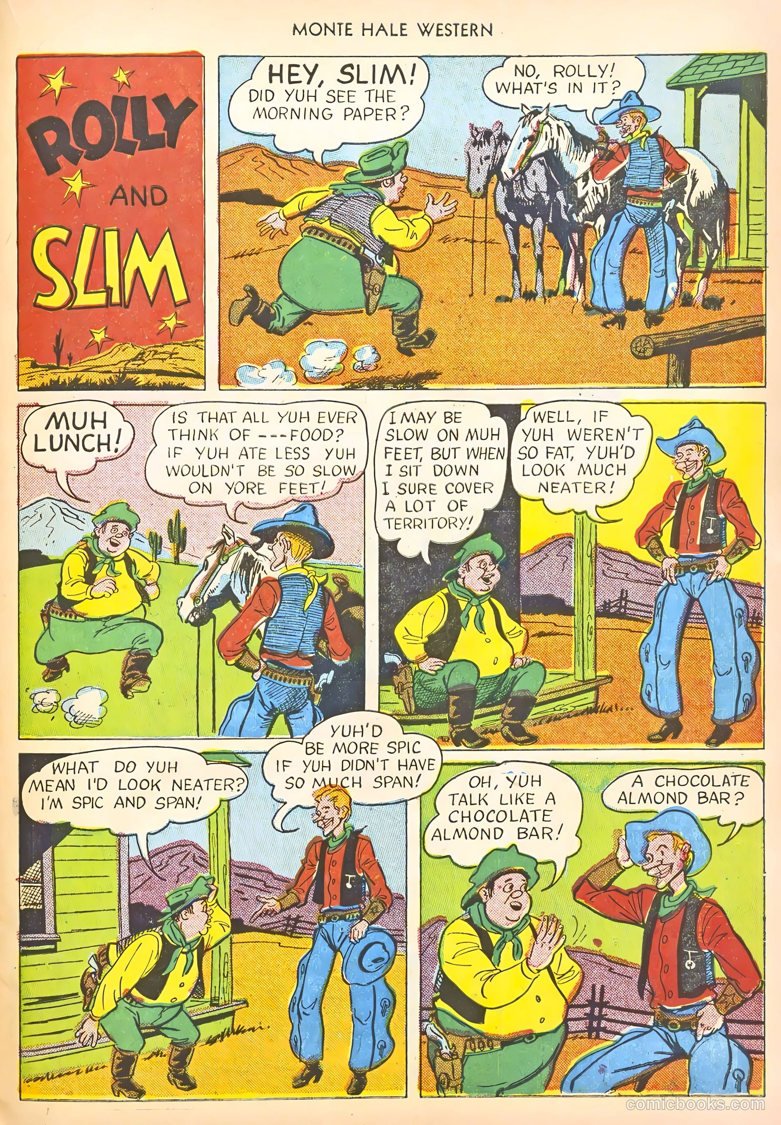 Monte Hale Western #56 — page 39 of 52
