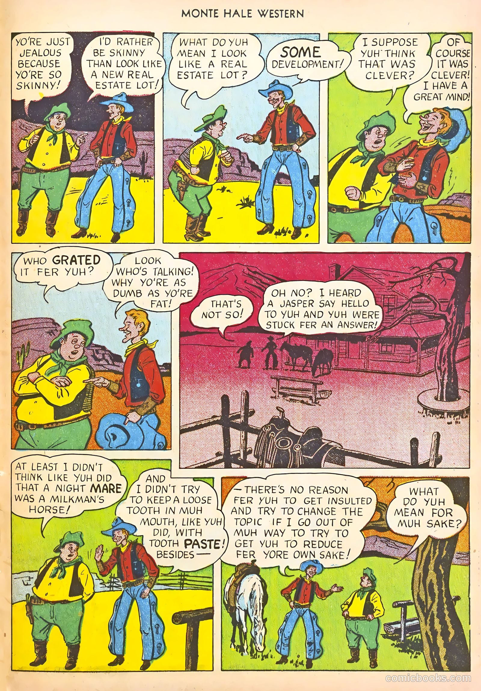Monte Hale Western #56 — page 41 of 52