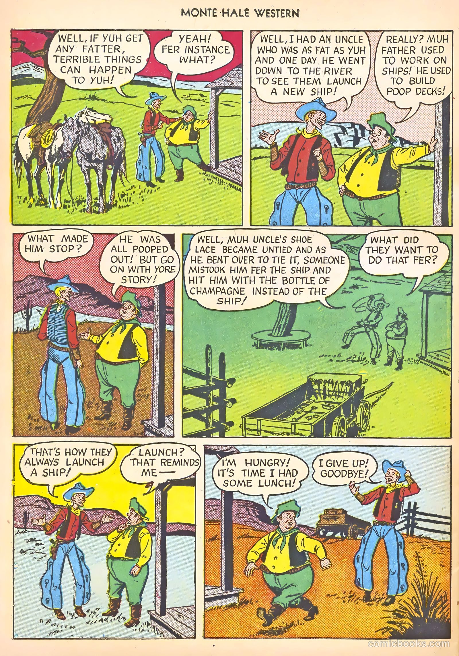 Monte Hale Western #56 — page 42 of 52
