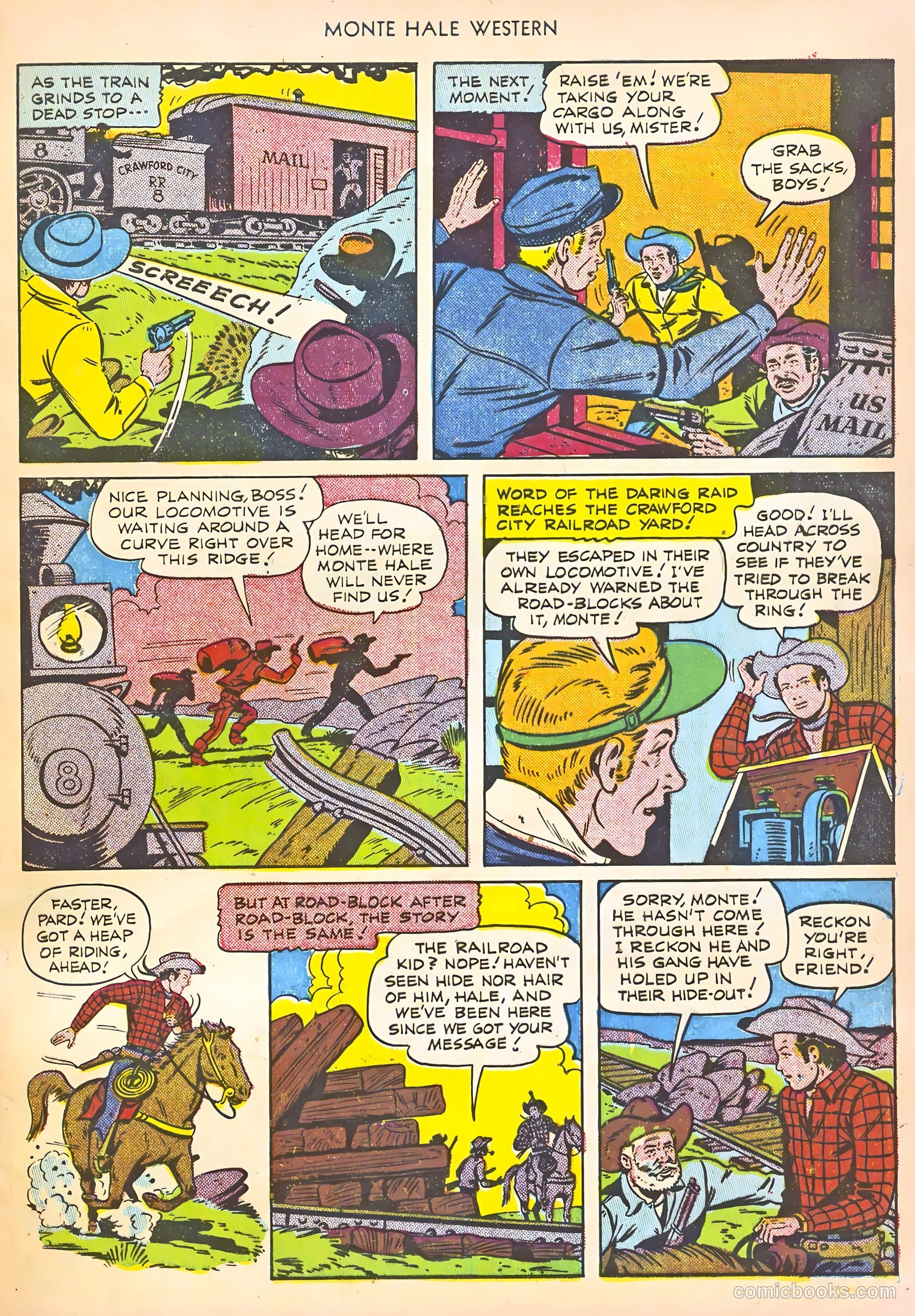 Monte Hale Western #56 — page 45 of 52