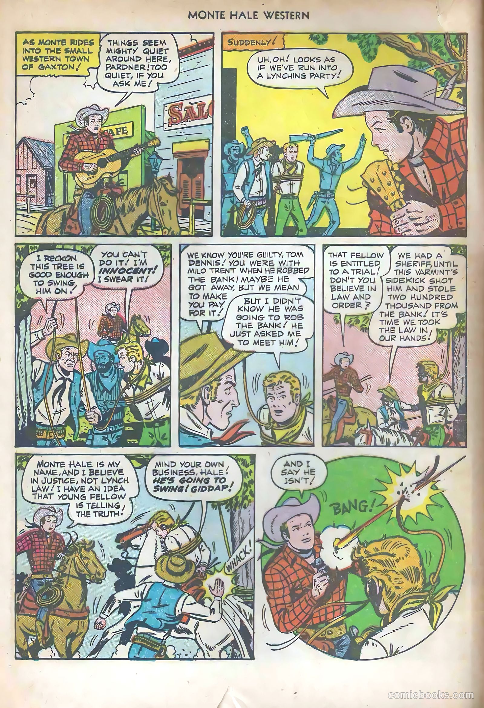 Monte Hale Western #57 — page 4 of 36