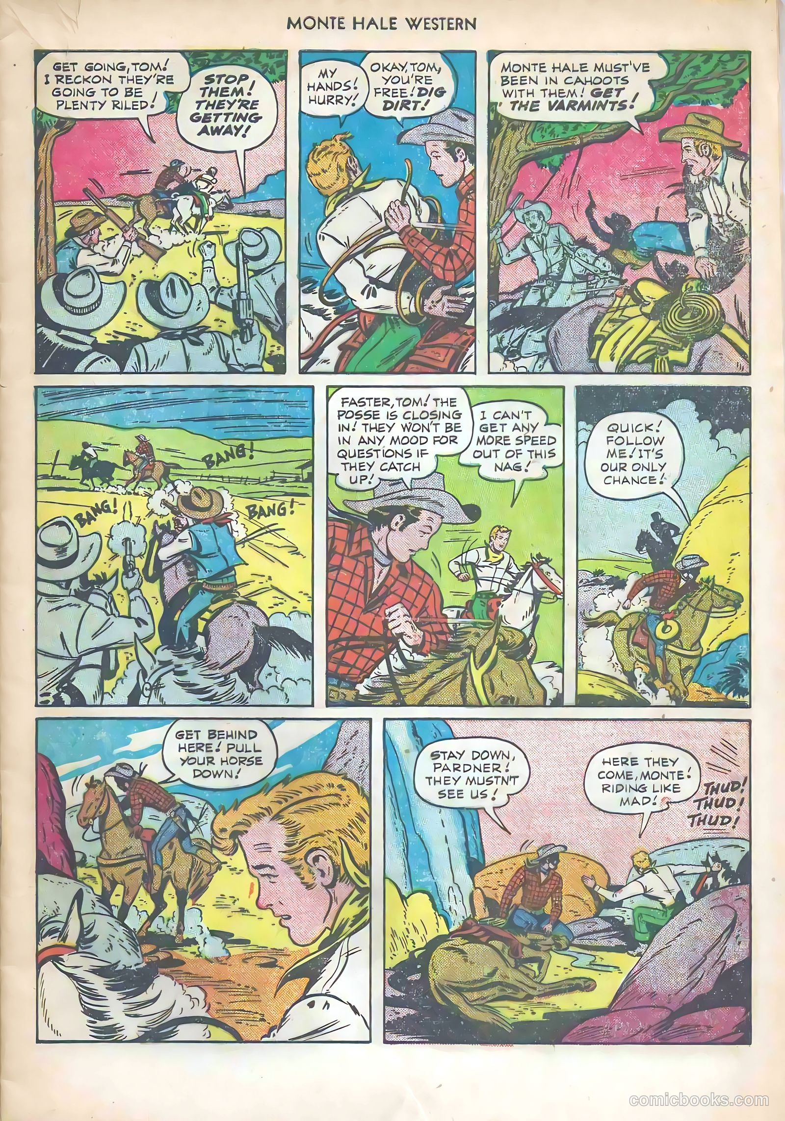 Monte Hale Western #57 — page 5 of 36