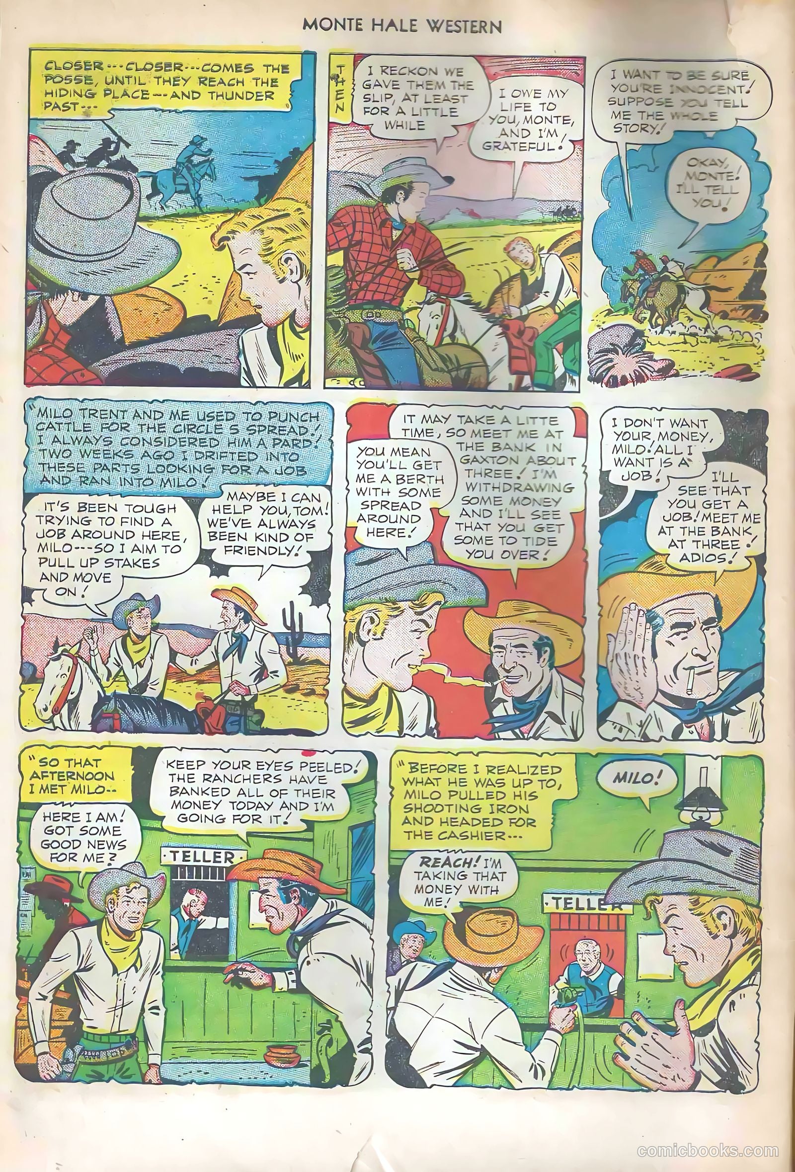 Monte Hale Western #57 — page 6 of 36