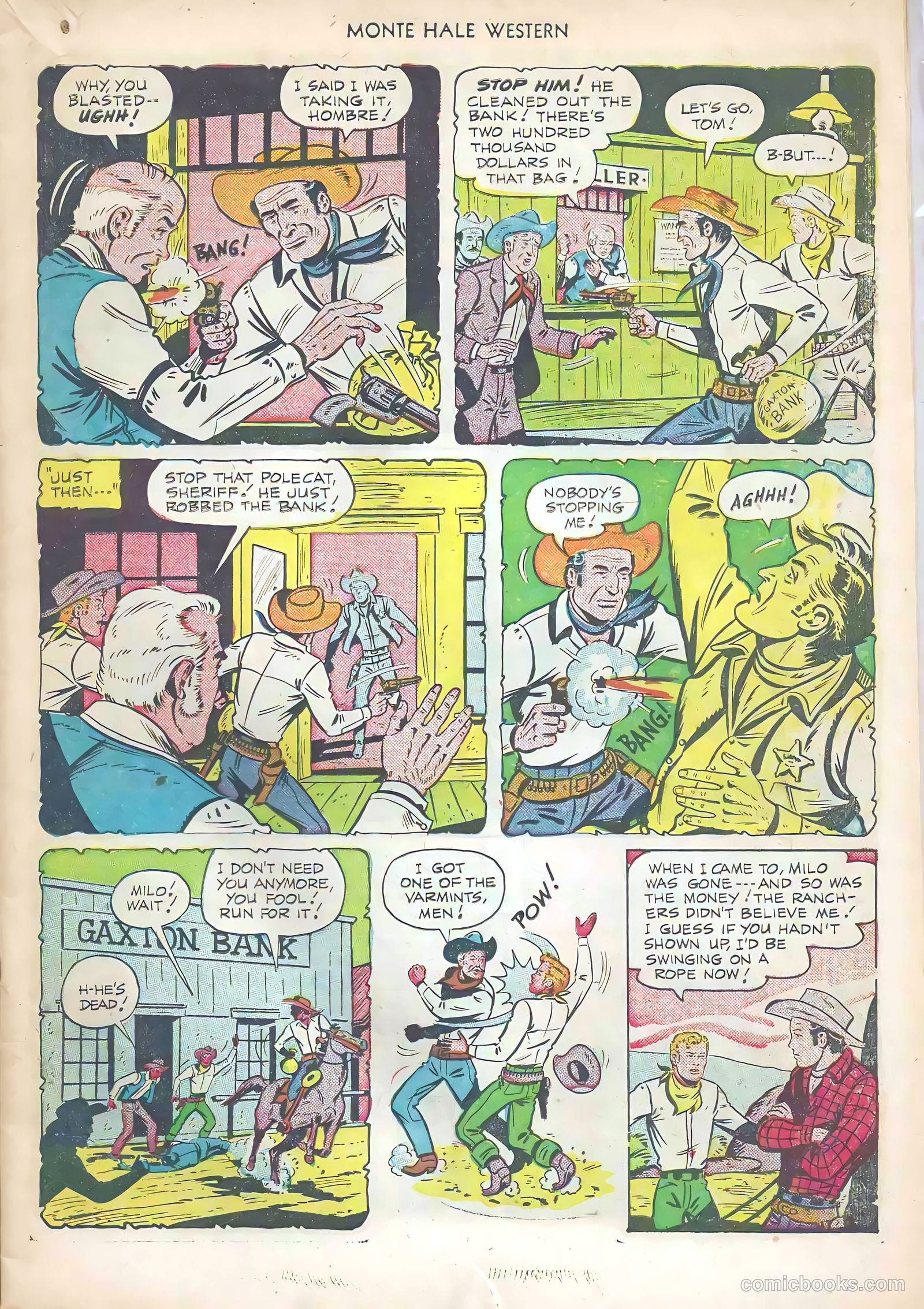 Monte Hale Western #57 — page 7 of 36