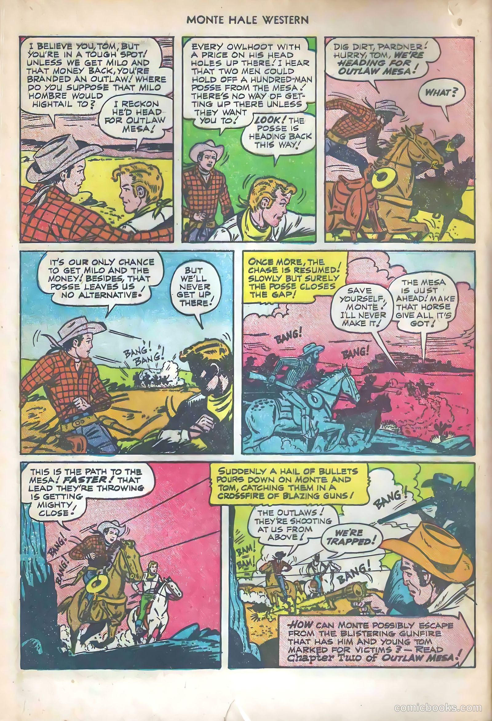 Monte Hale Western #57 — page 8 of 36