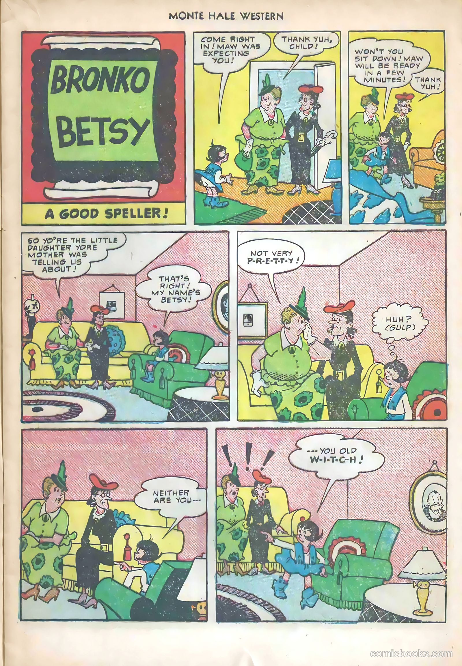 Monte Hale Western #57 — page 9 of 36