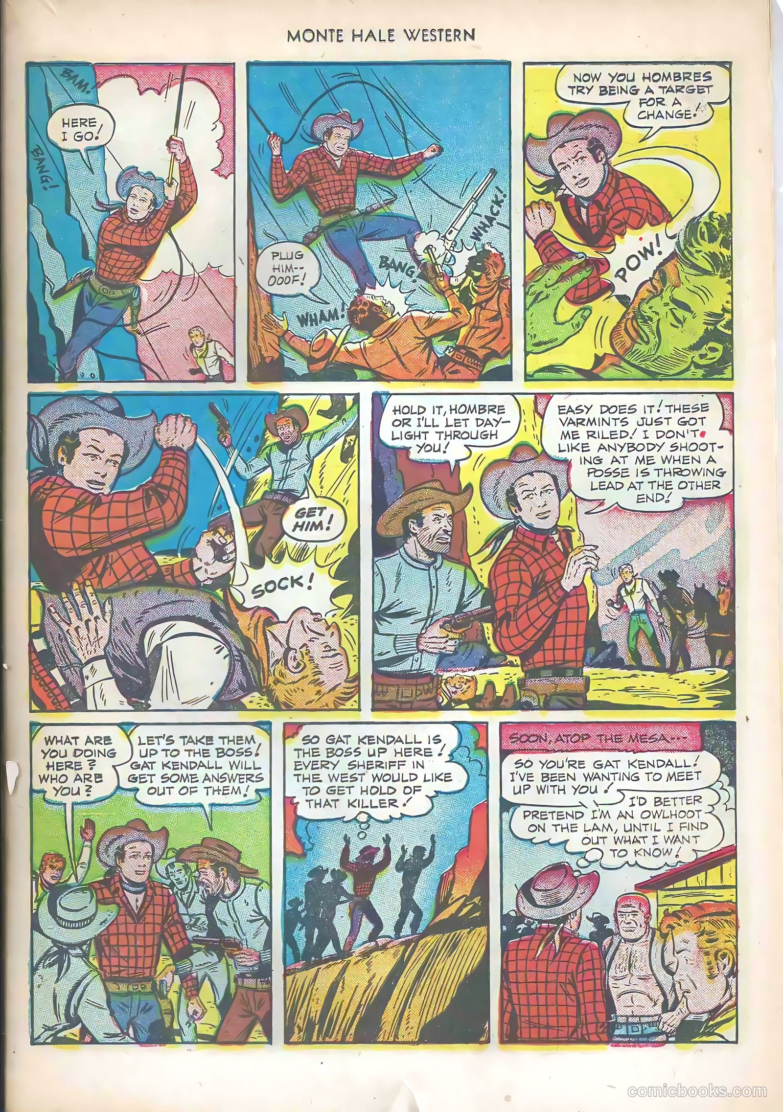 Monte Hale Western #57 — page 11 of 36