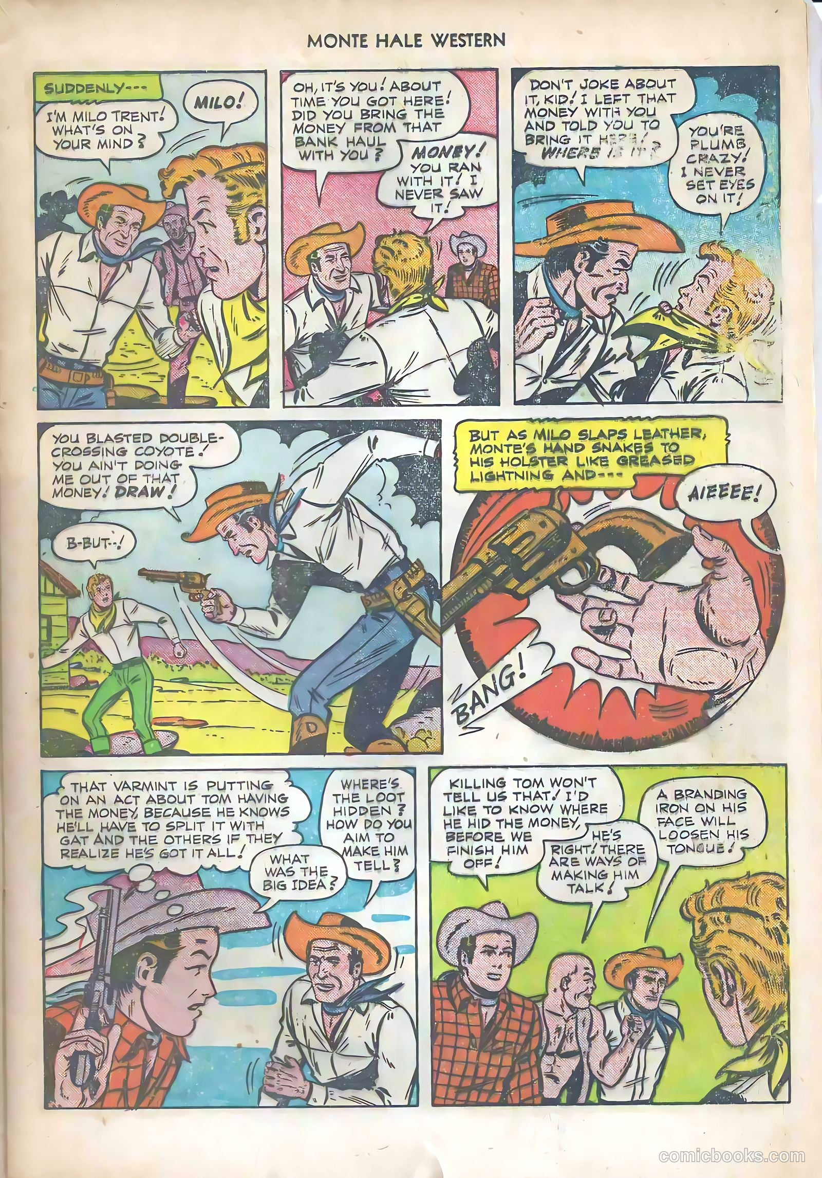 Monte Hale Western #57 — page 13 of 36