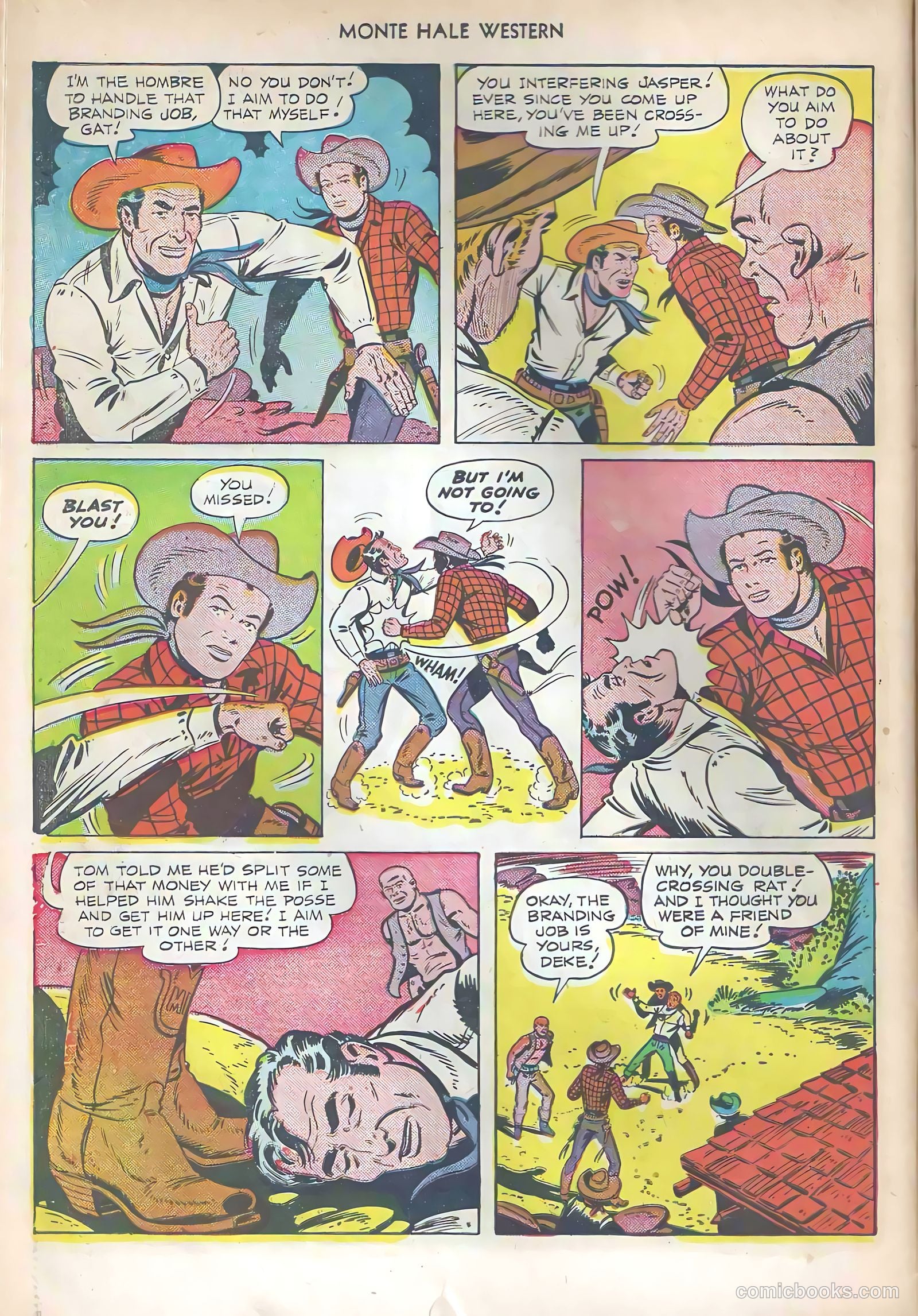 Monte Hale Western #57 — page 14 of 36