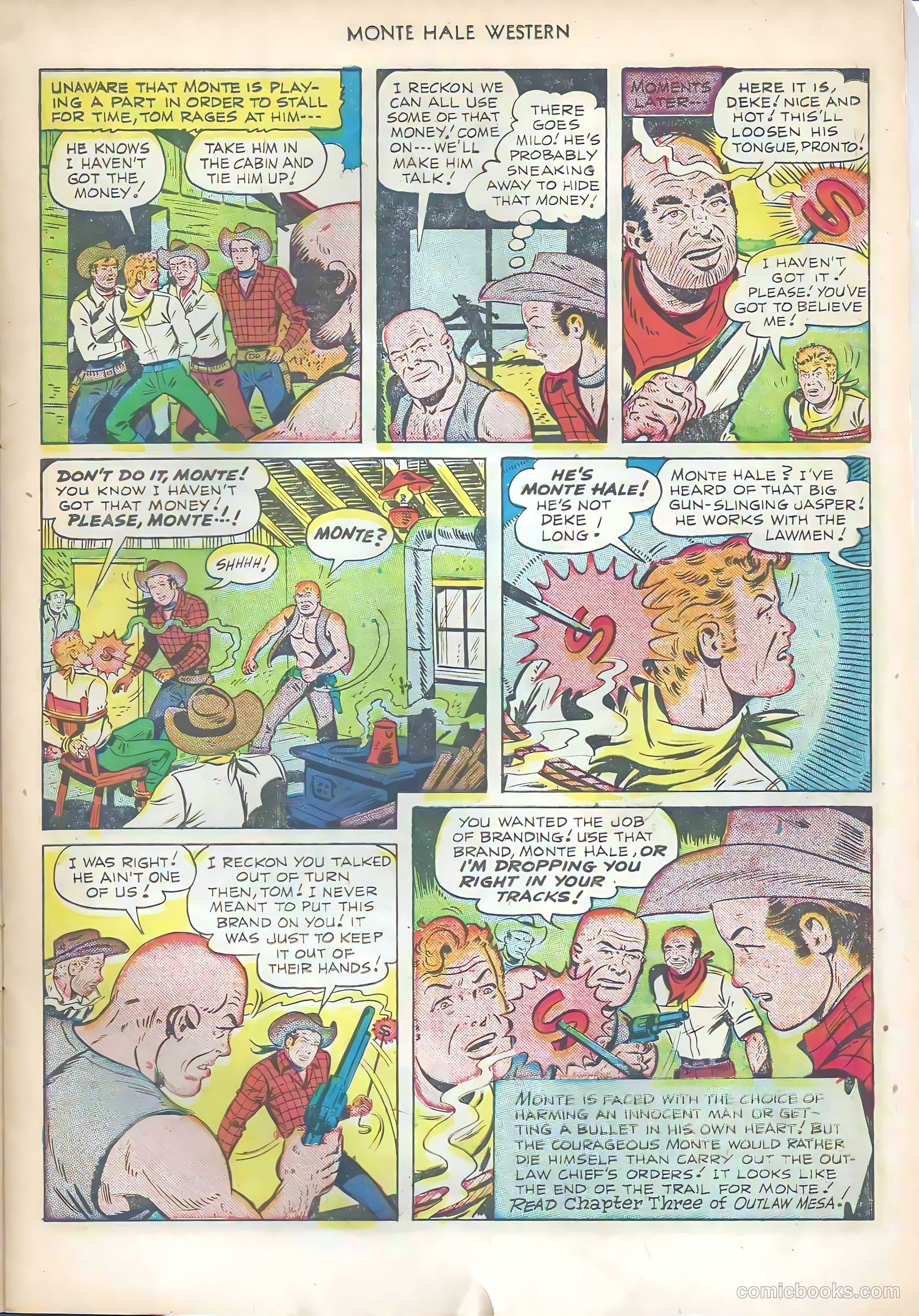 Monte Hale Western #57 — page 15 of 36