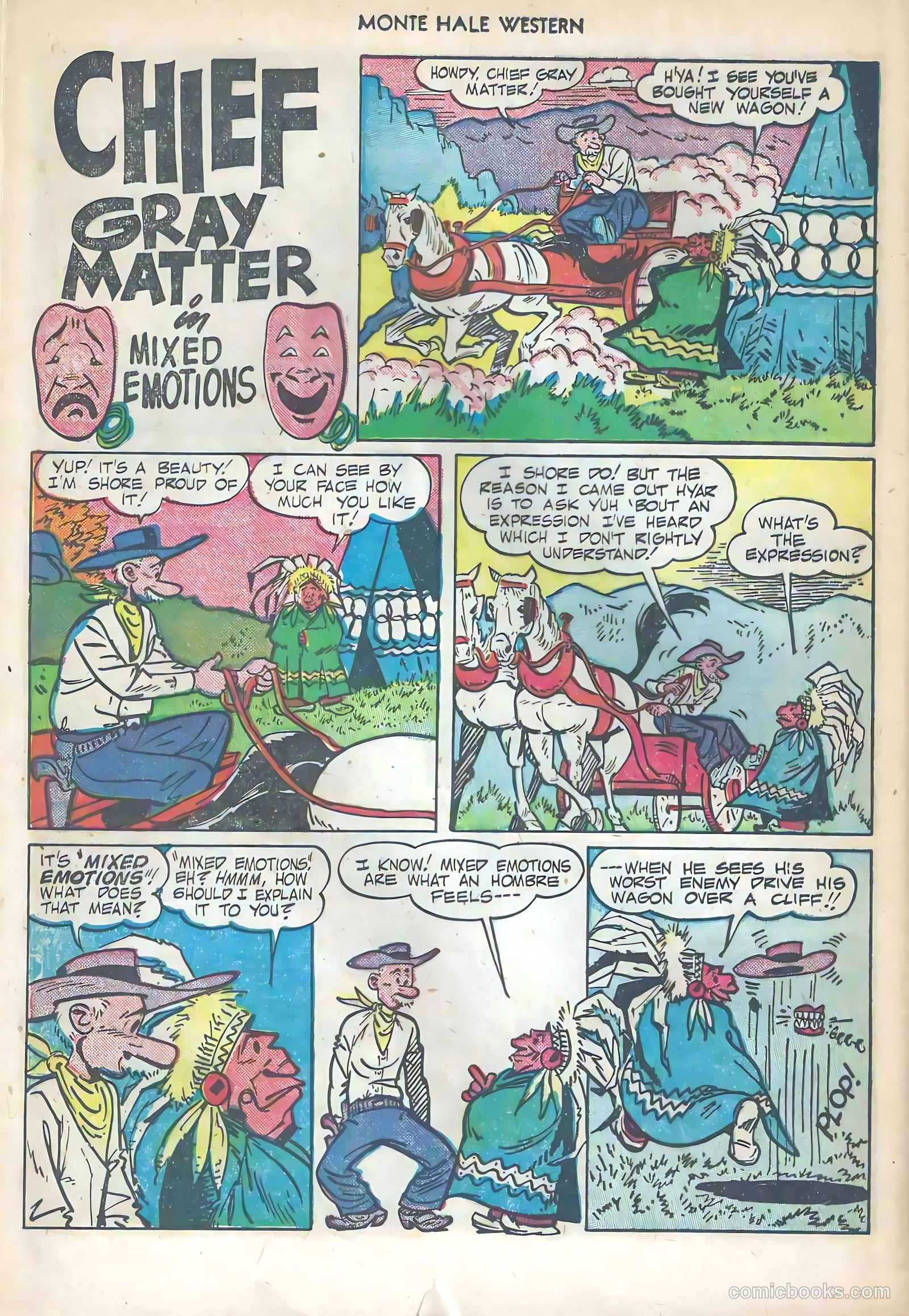 Monte Hale Western #57 — page 16 of 36