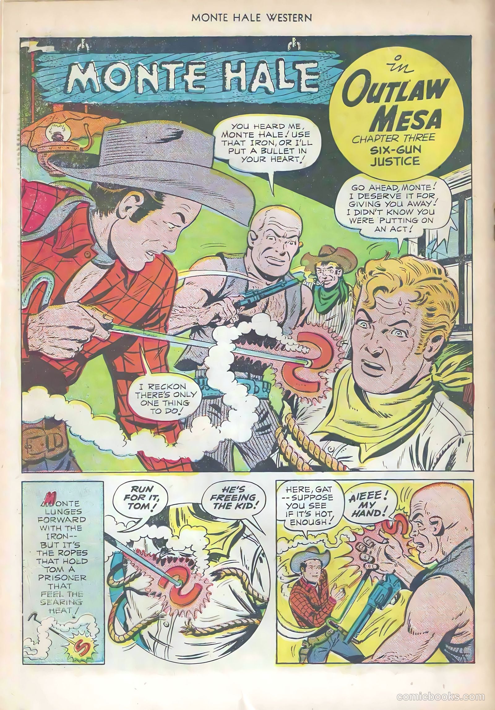 Monte Hale Western #57 — page 18 of 36