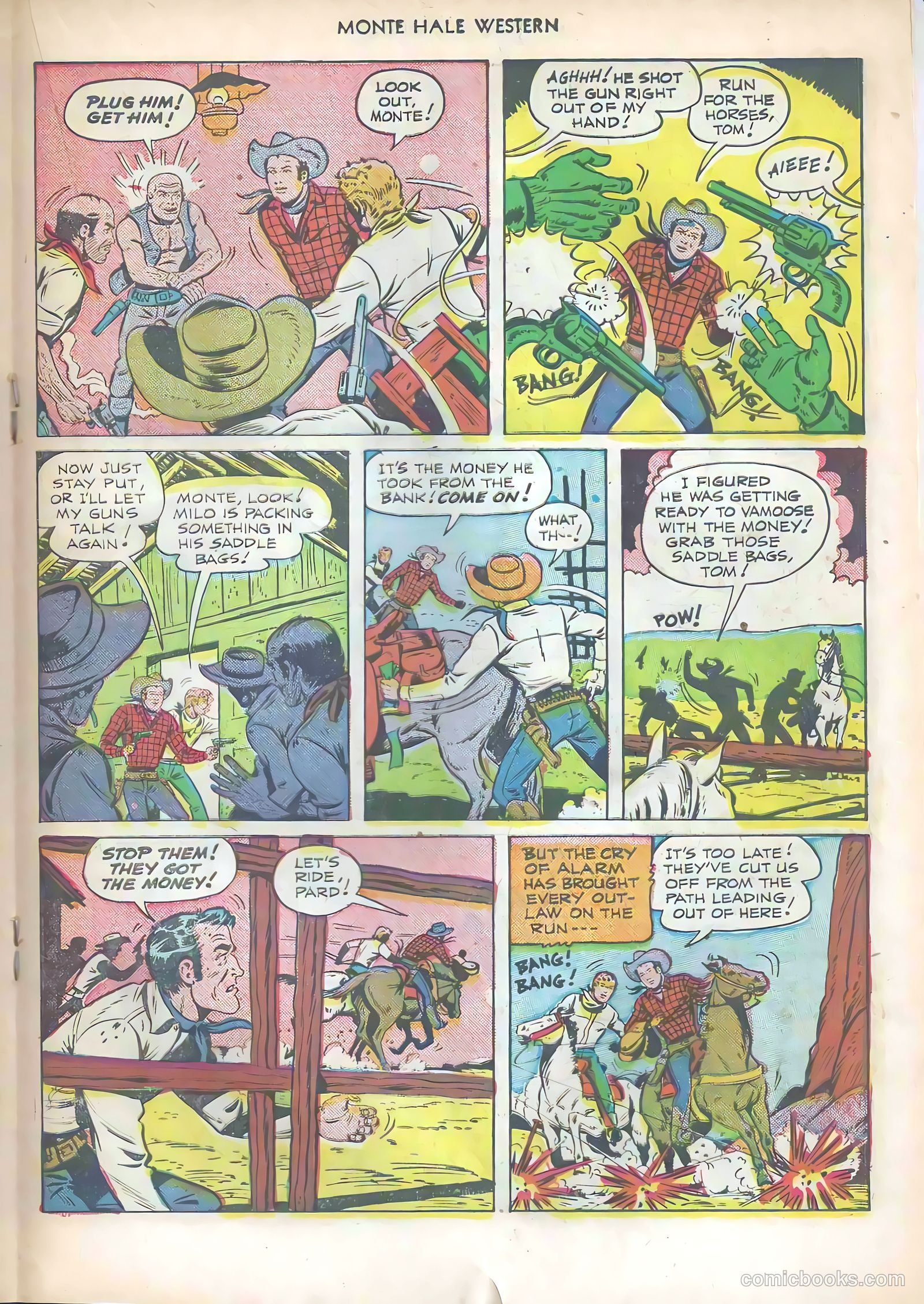 Monte Hale Western #57 — page 19 of 36